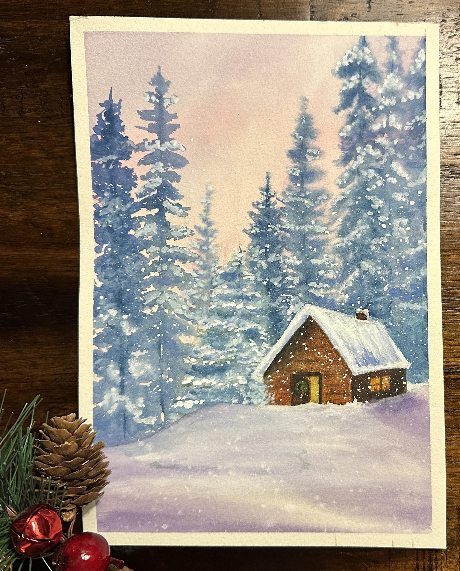 15 Festive Paintings for a Magical Christmas - image 14 - student project