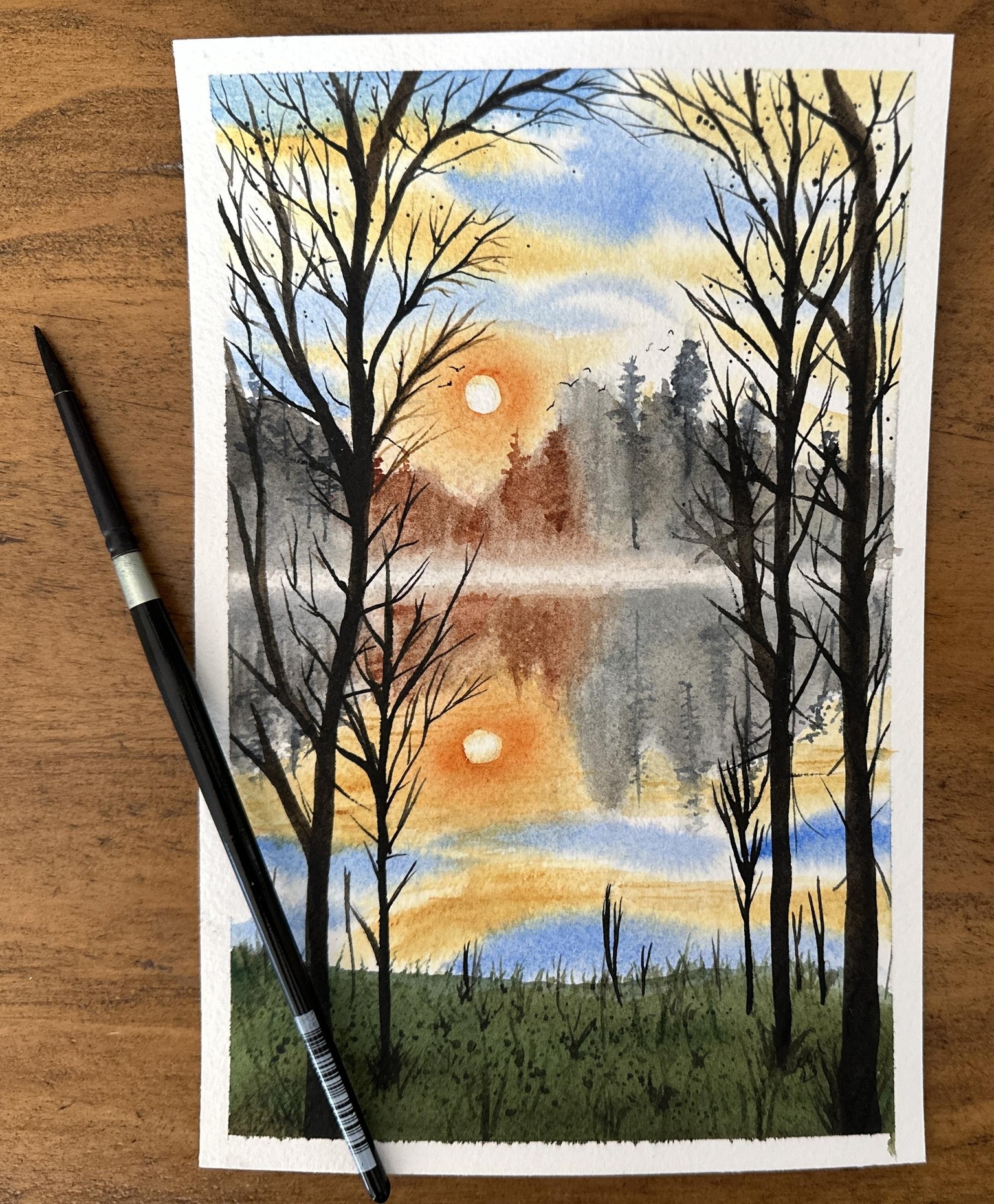 Into the Woods - 20 Days of Forest Landscapes - image 10 - student project