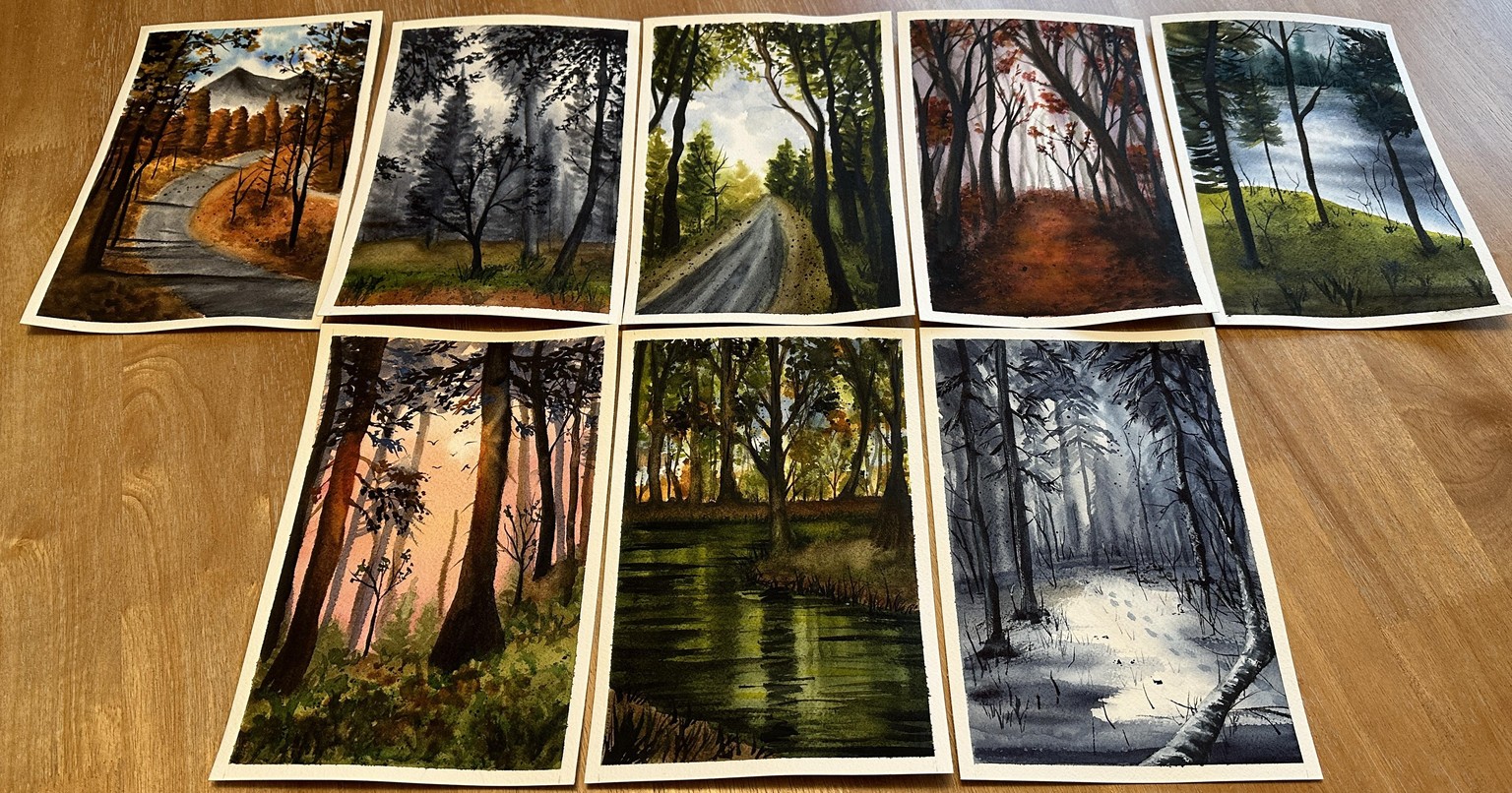 Into the Woods - 20 Days of Forest Landscapes - image 1 - student project