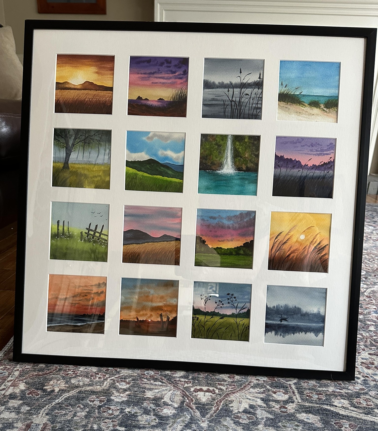 30 Days of Mini Watercolor Landscapes - image 17 - student project