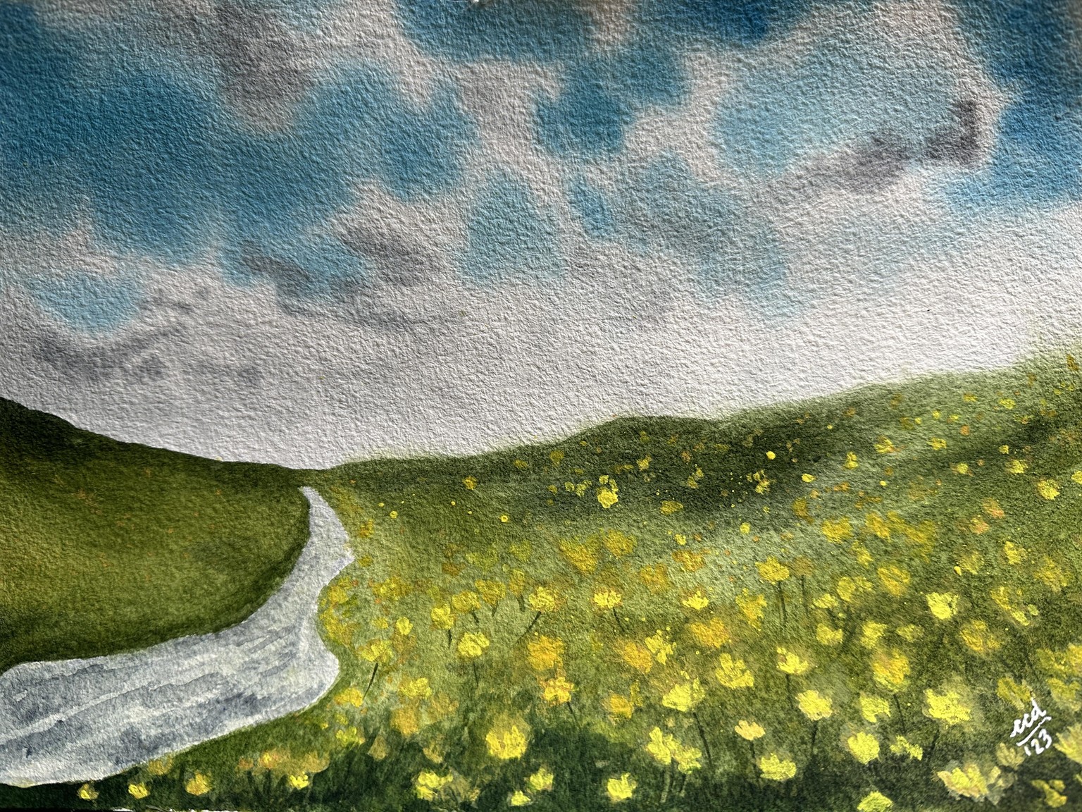 Blossom to Bloom Spring Paintings - image 16 - student project