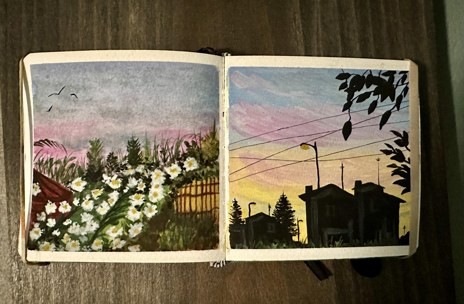 30 Gouache Landscapes w/Umashree - image 16 - student project