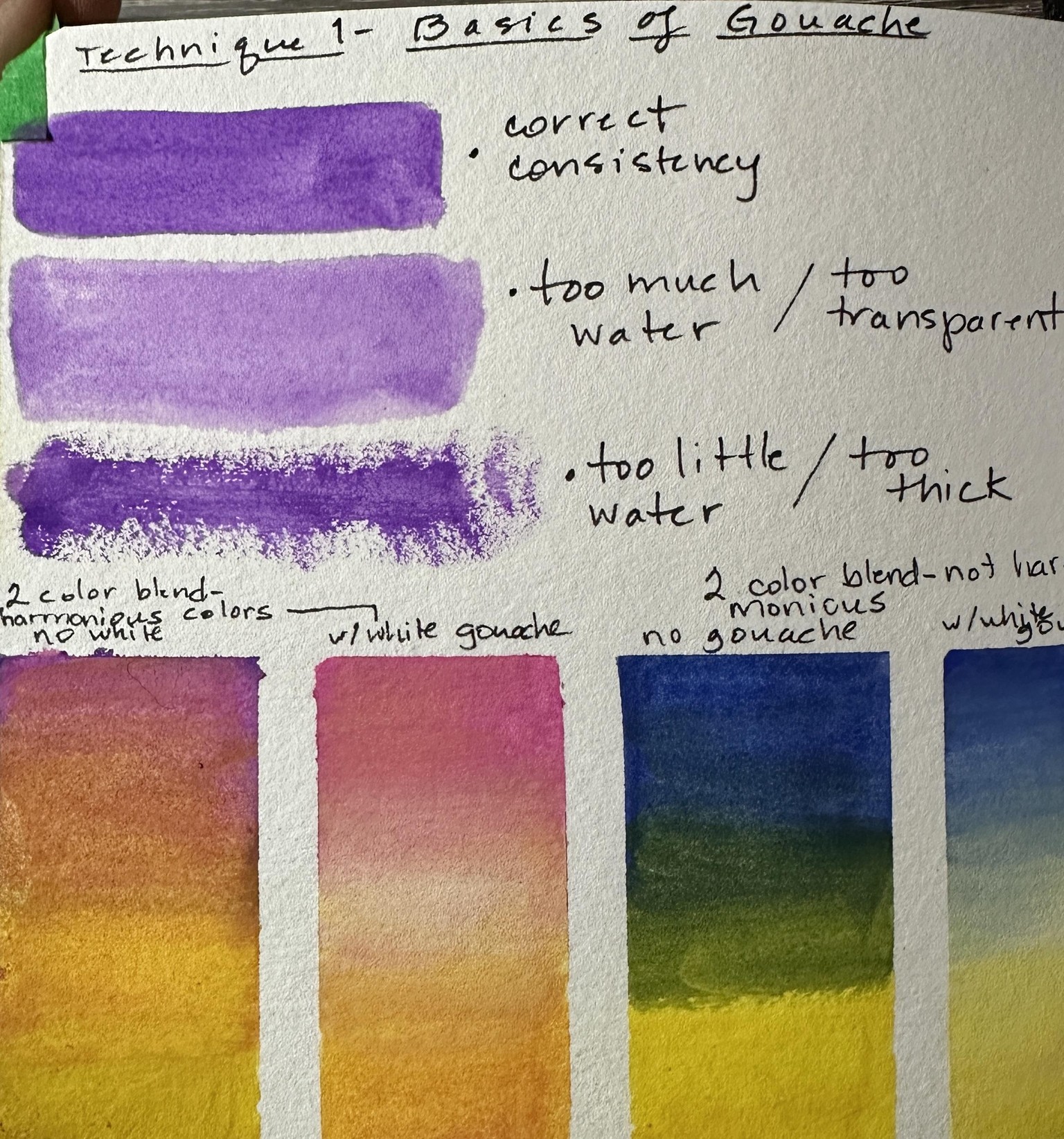 30 Gouache Landscapes w/Umashree - image 17 - student project