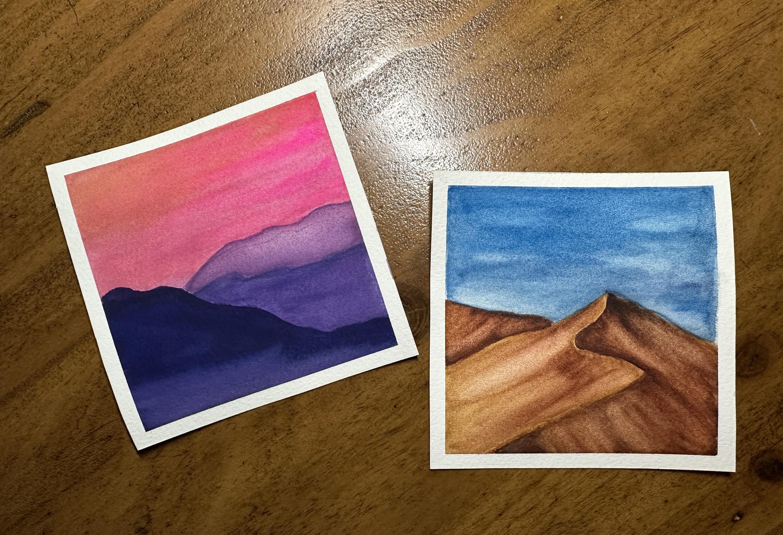 30 Days of Mini Watercolor Landscapes - image 13 - student project