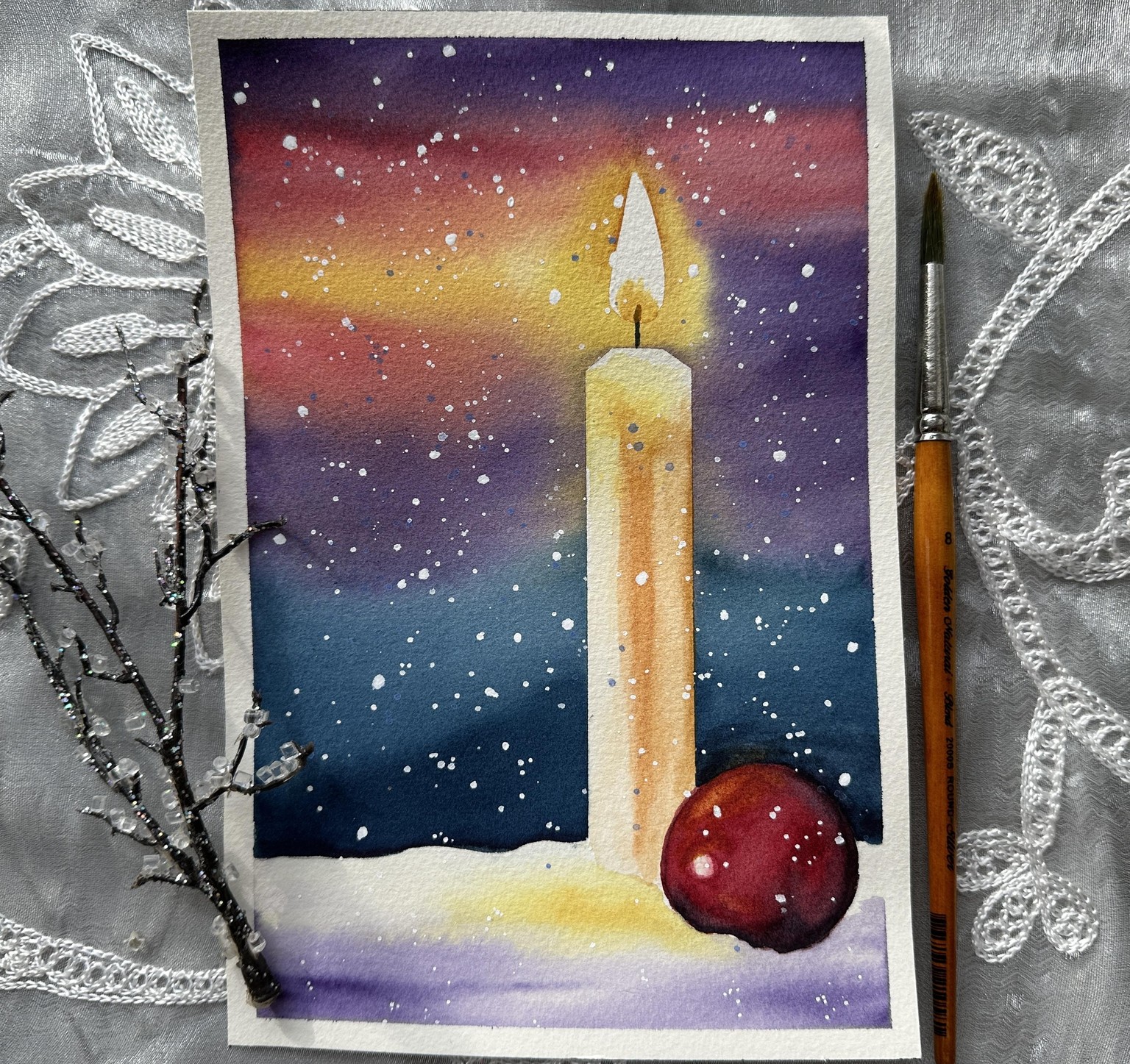 15 Festive Paintings for a Magical Christmas - image 1 - student project