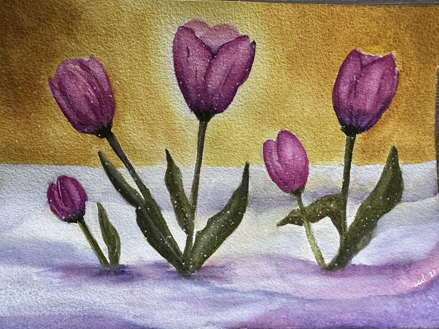 Blossom to Bloom Spring Paintings - image 15 - student project