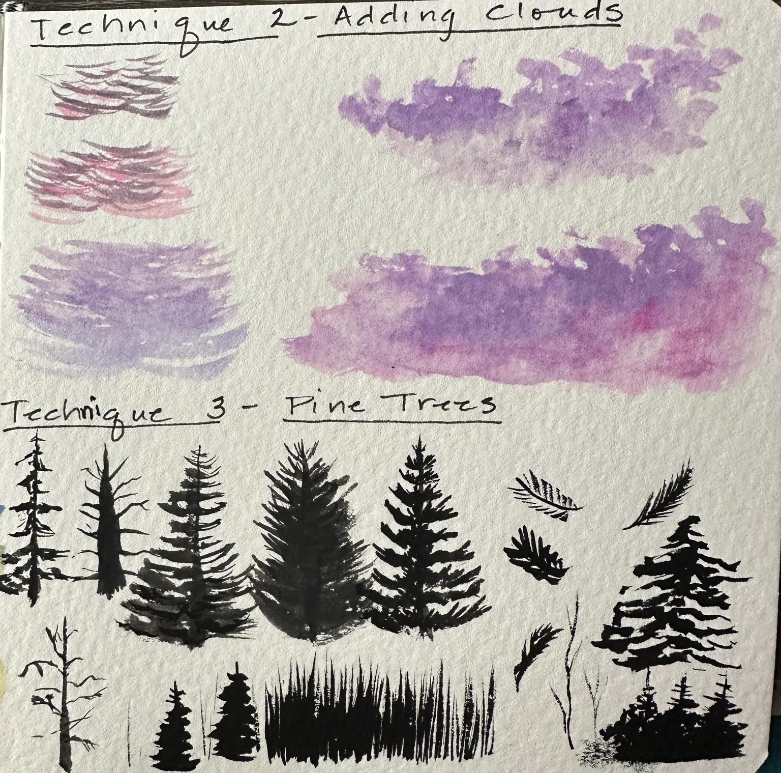 30 Gouache Landscapes w/Umashree - image 18 - student project