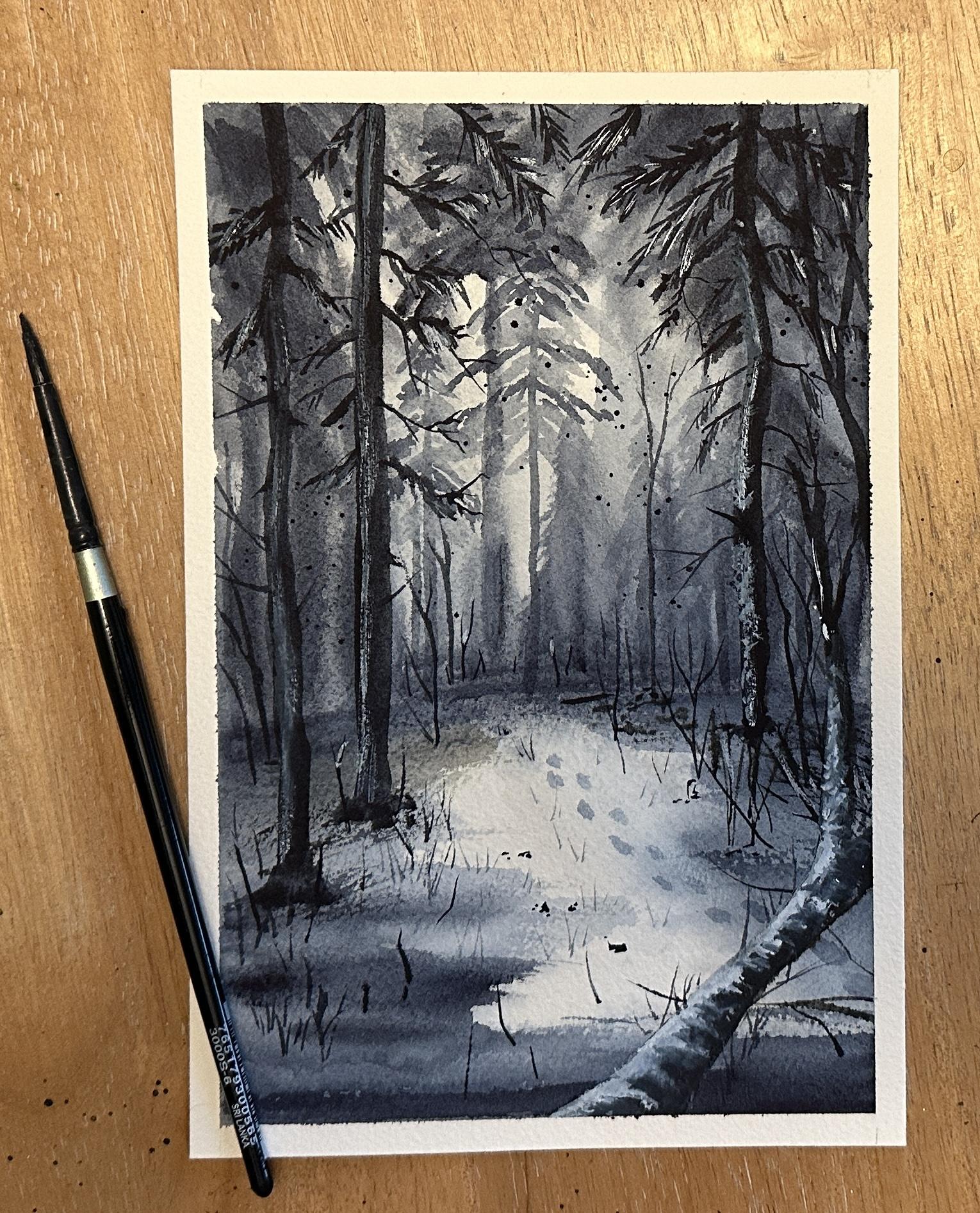 Into the Woods - 20 Days of Forest Landscapes - image 9 - student project