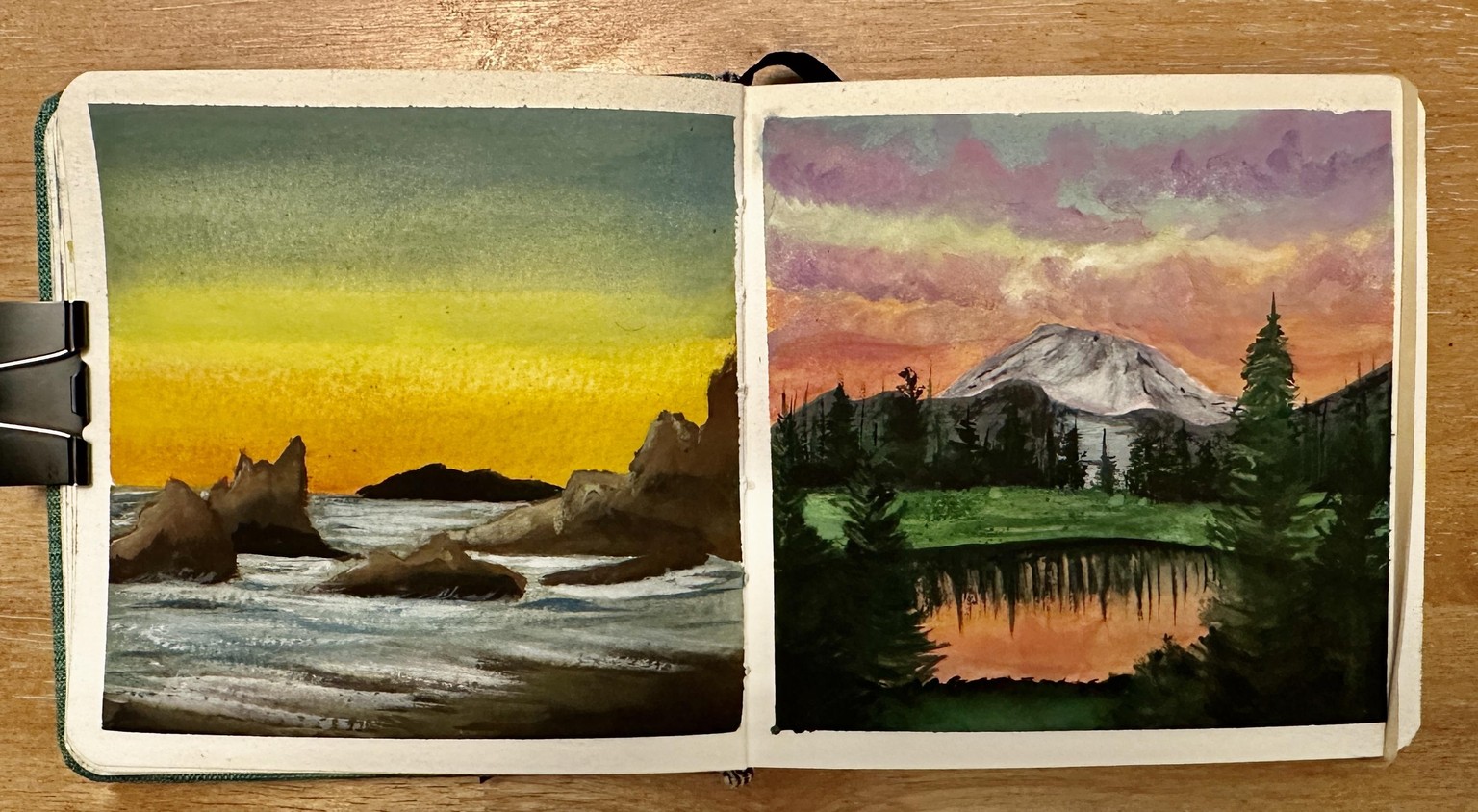 30 Gouache Landscapes w/Umashree - image 7 - student project