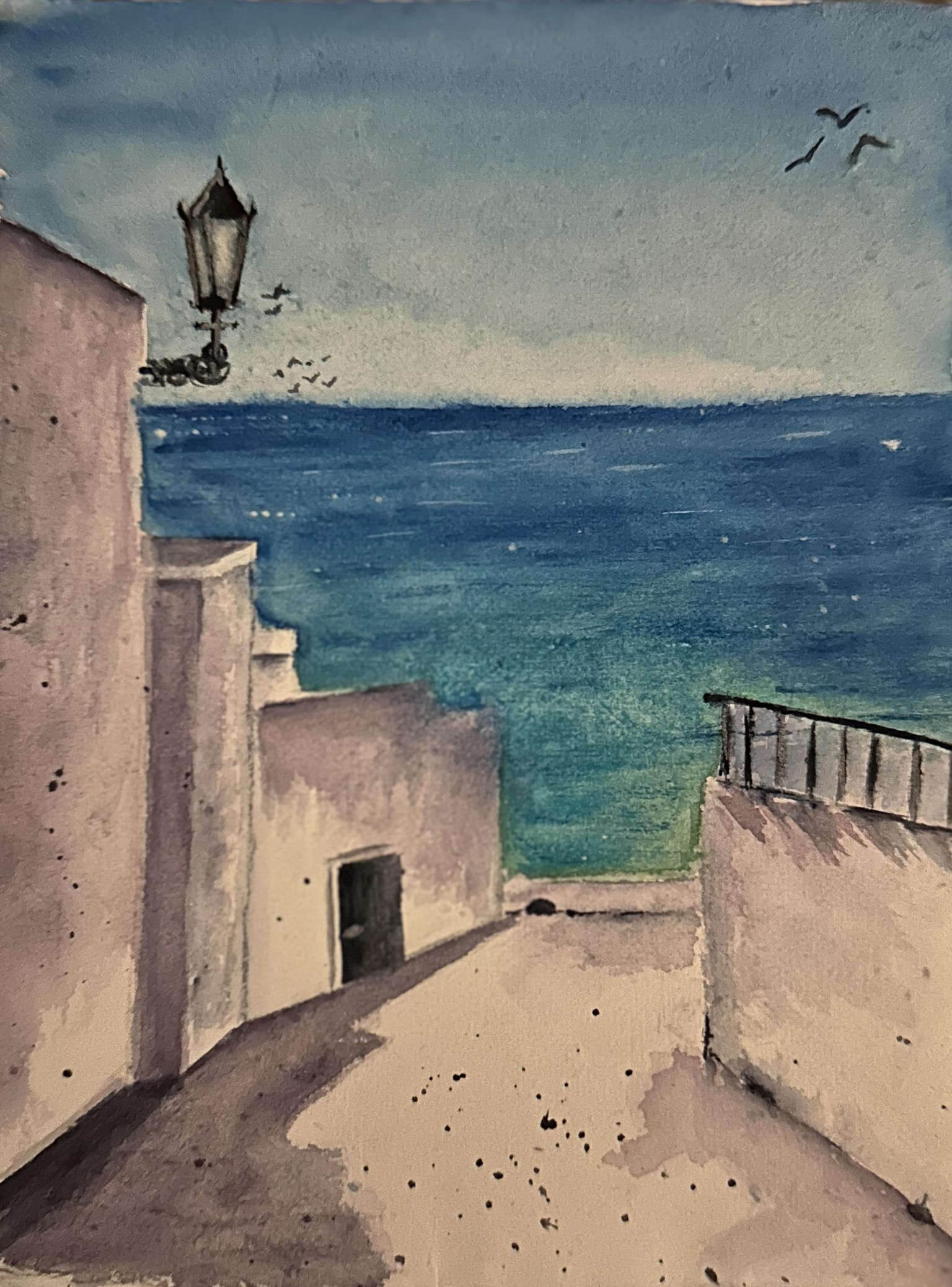 Expressive Cityscapes - A 10 Day Watercolor Practice - image 5 - student project
