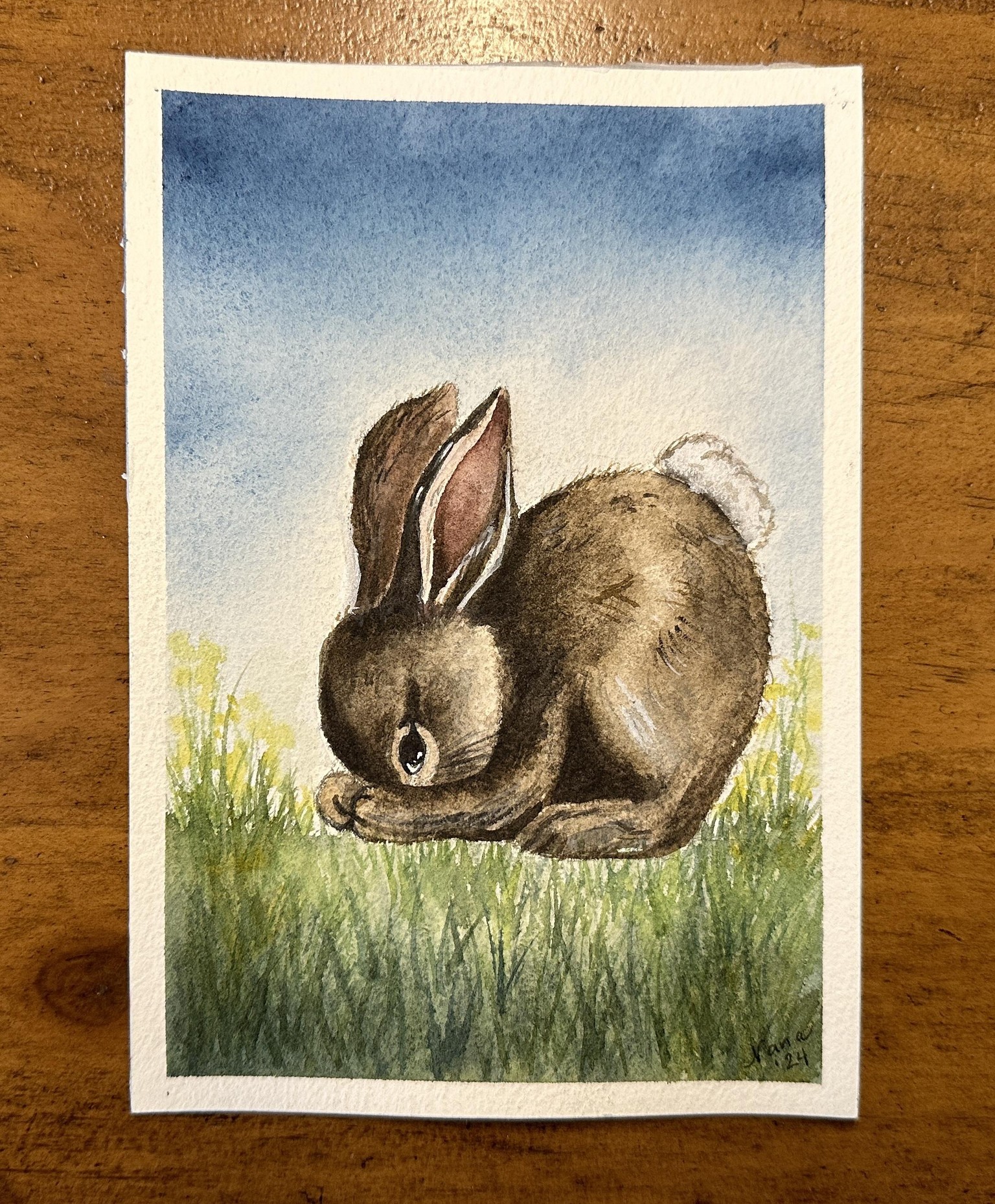 Easter Card for Granddaughter - image 1 - student project