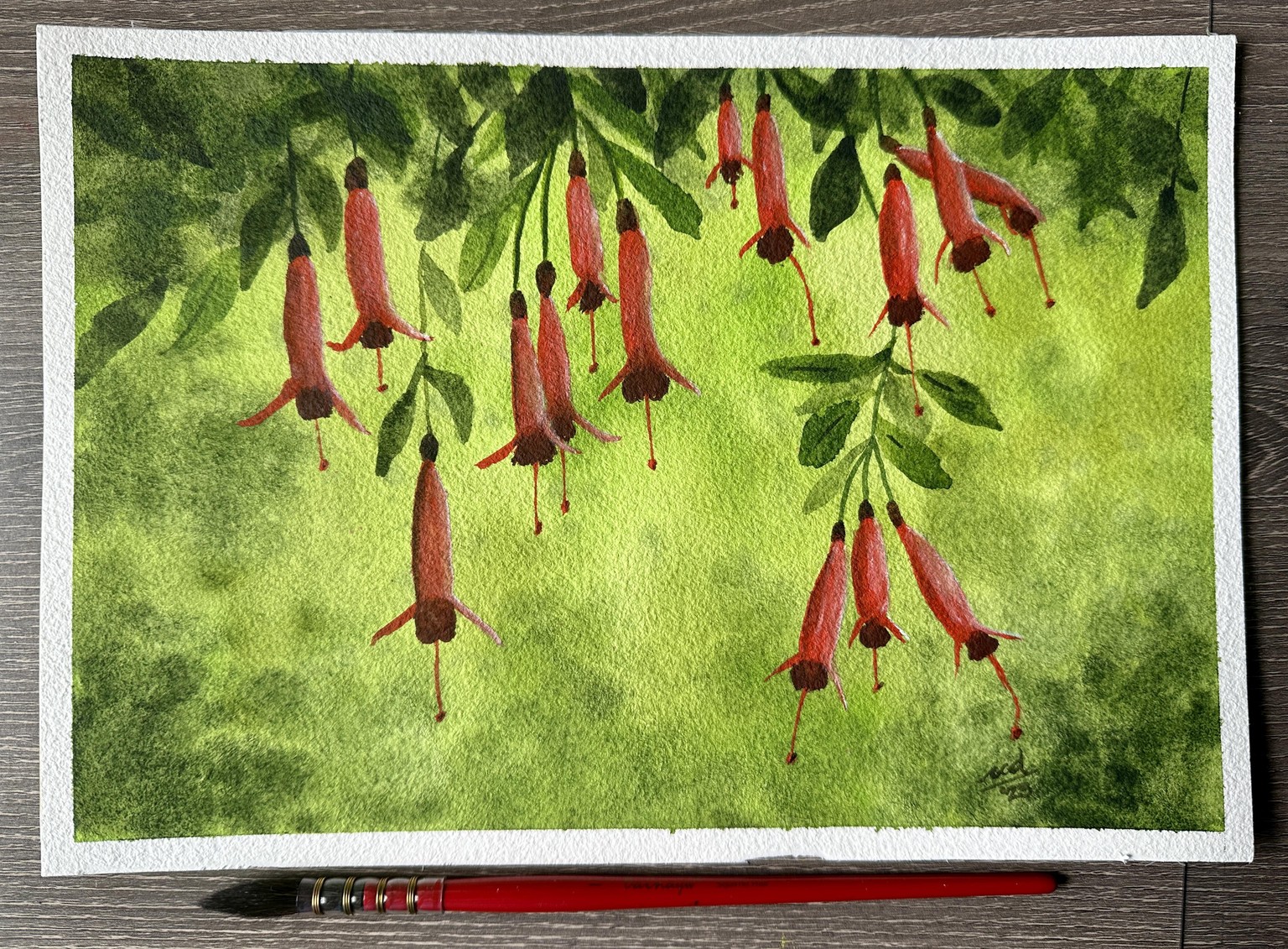 Blossom to Bloom Spring Paintings - image 7 - student project