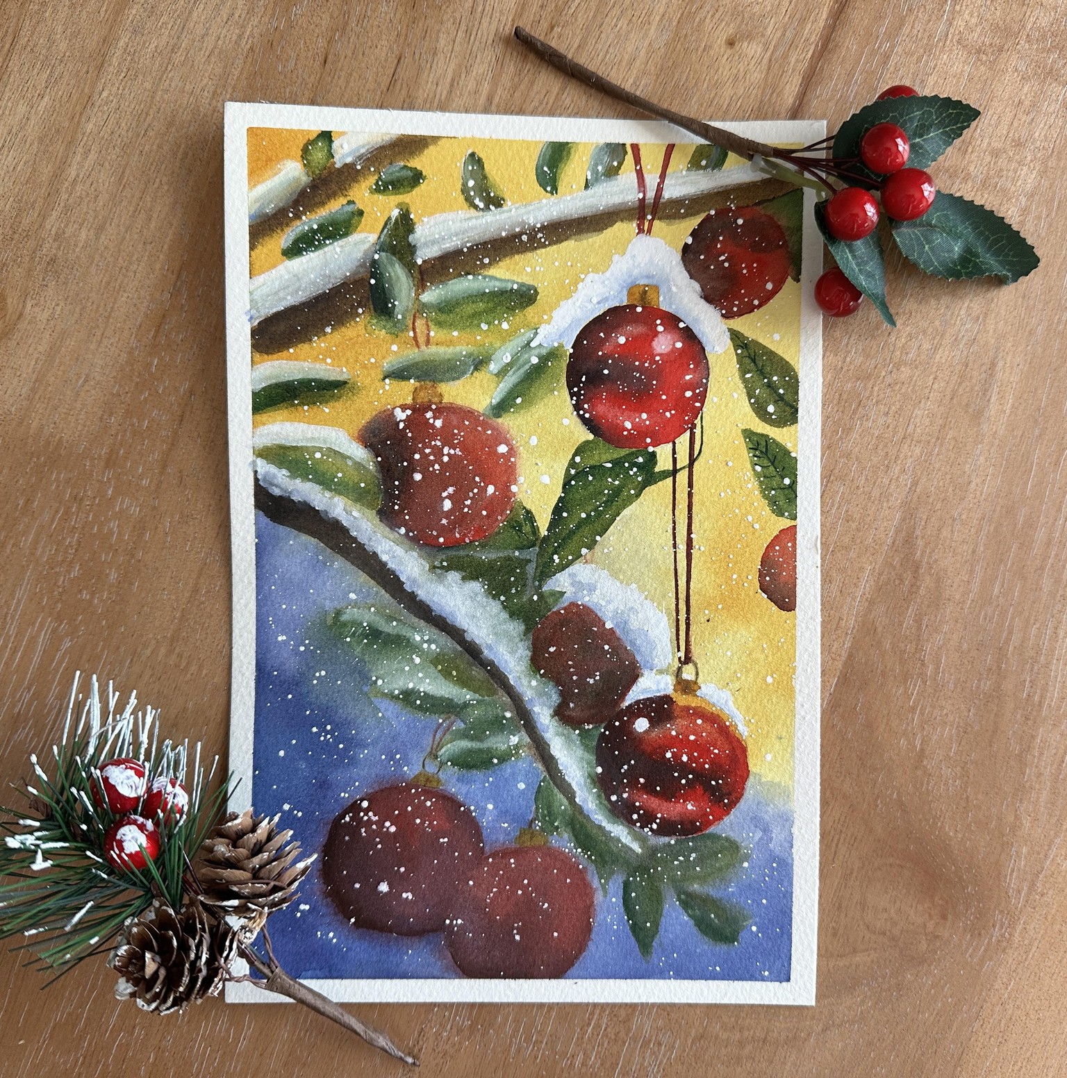 15 Festive Paintings for a Magical Christmas - image 4 - student project