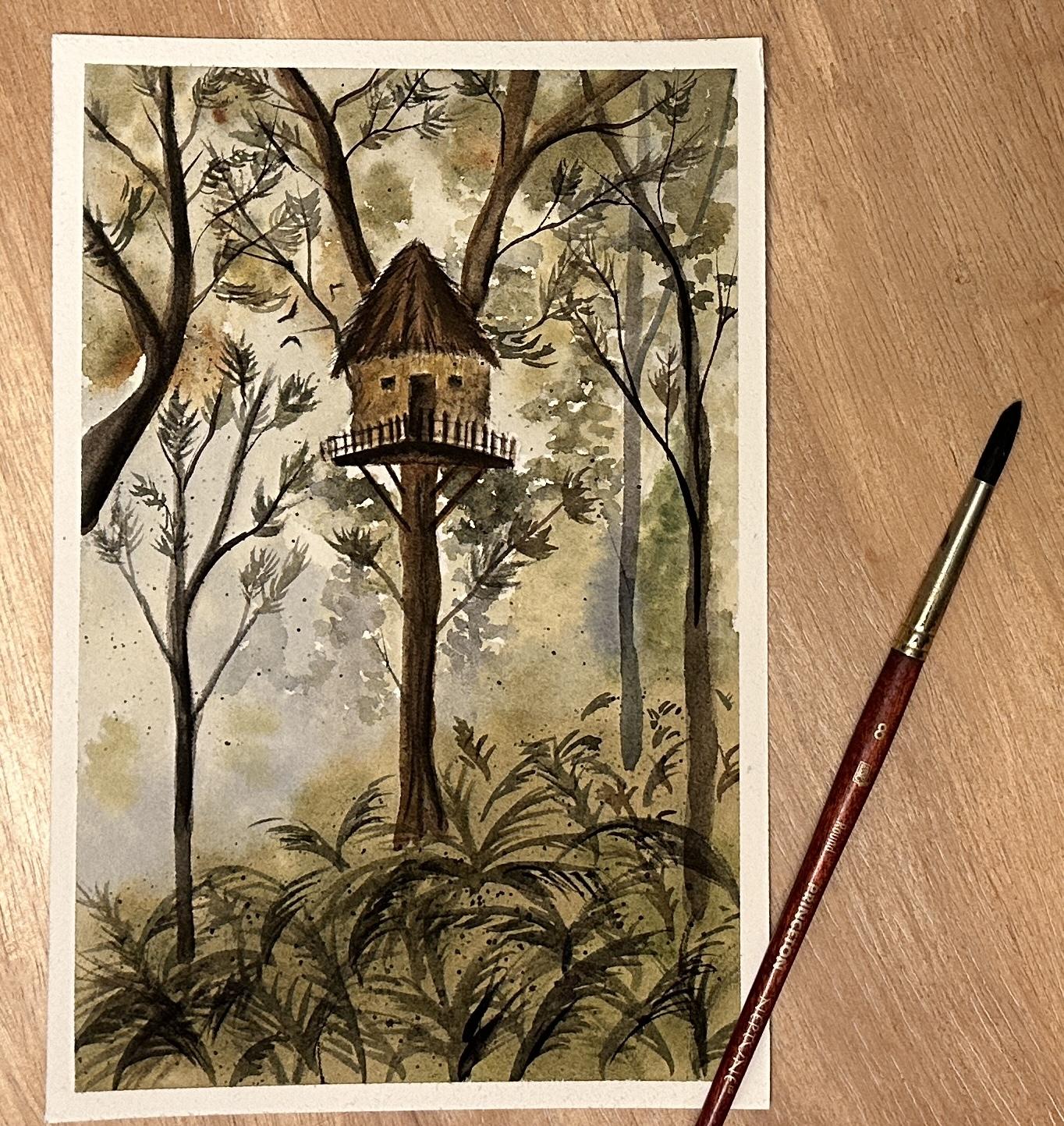 Into the Woods - 20 Days of Forest Landscapes - image 13 - student project