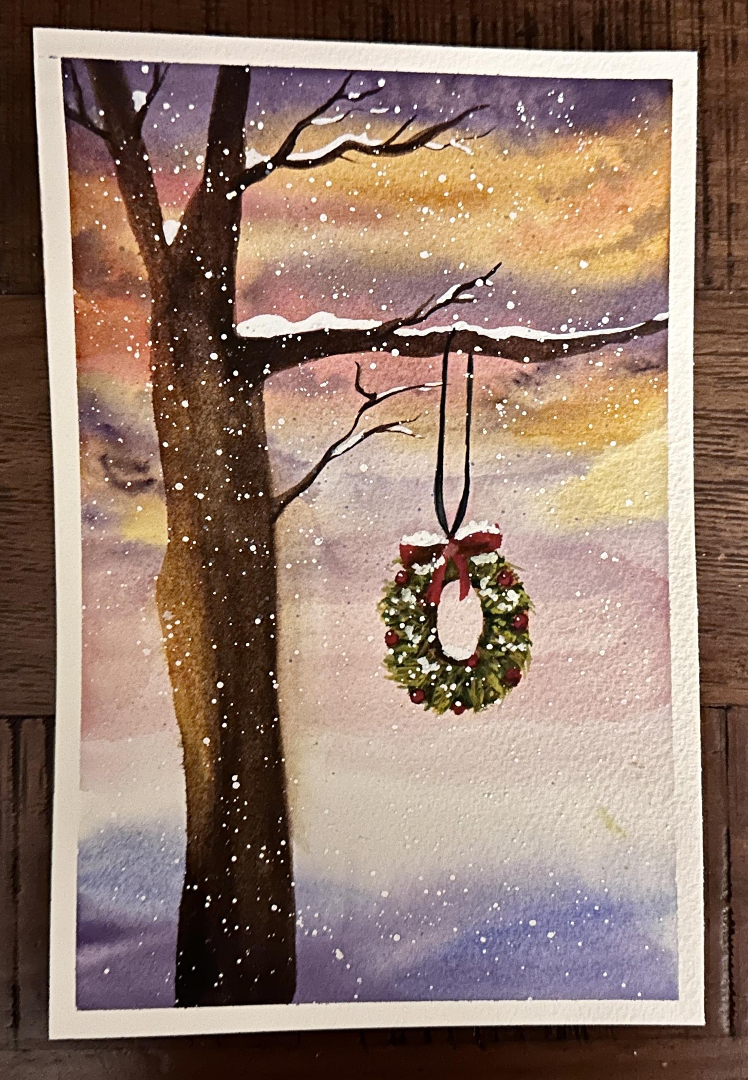 15 Festive Paintings for a Magical Christmas - image 9 - student project