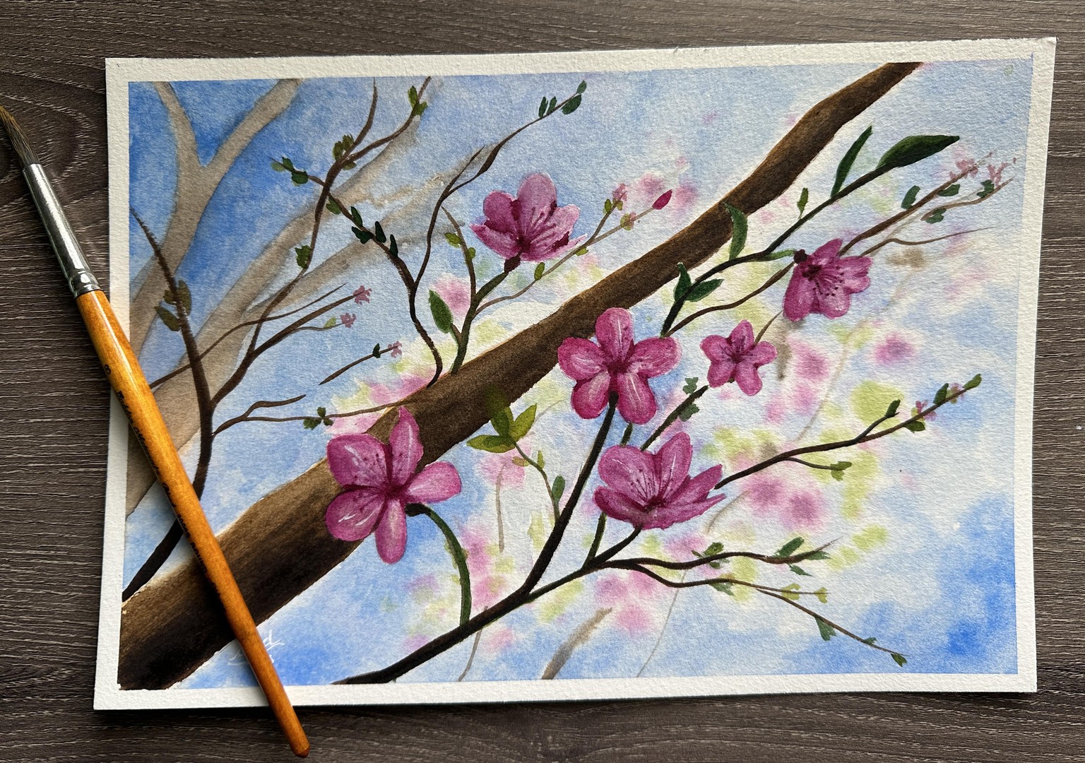 Blossom to Bloom Spring Paintings - image 10 - student project