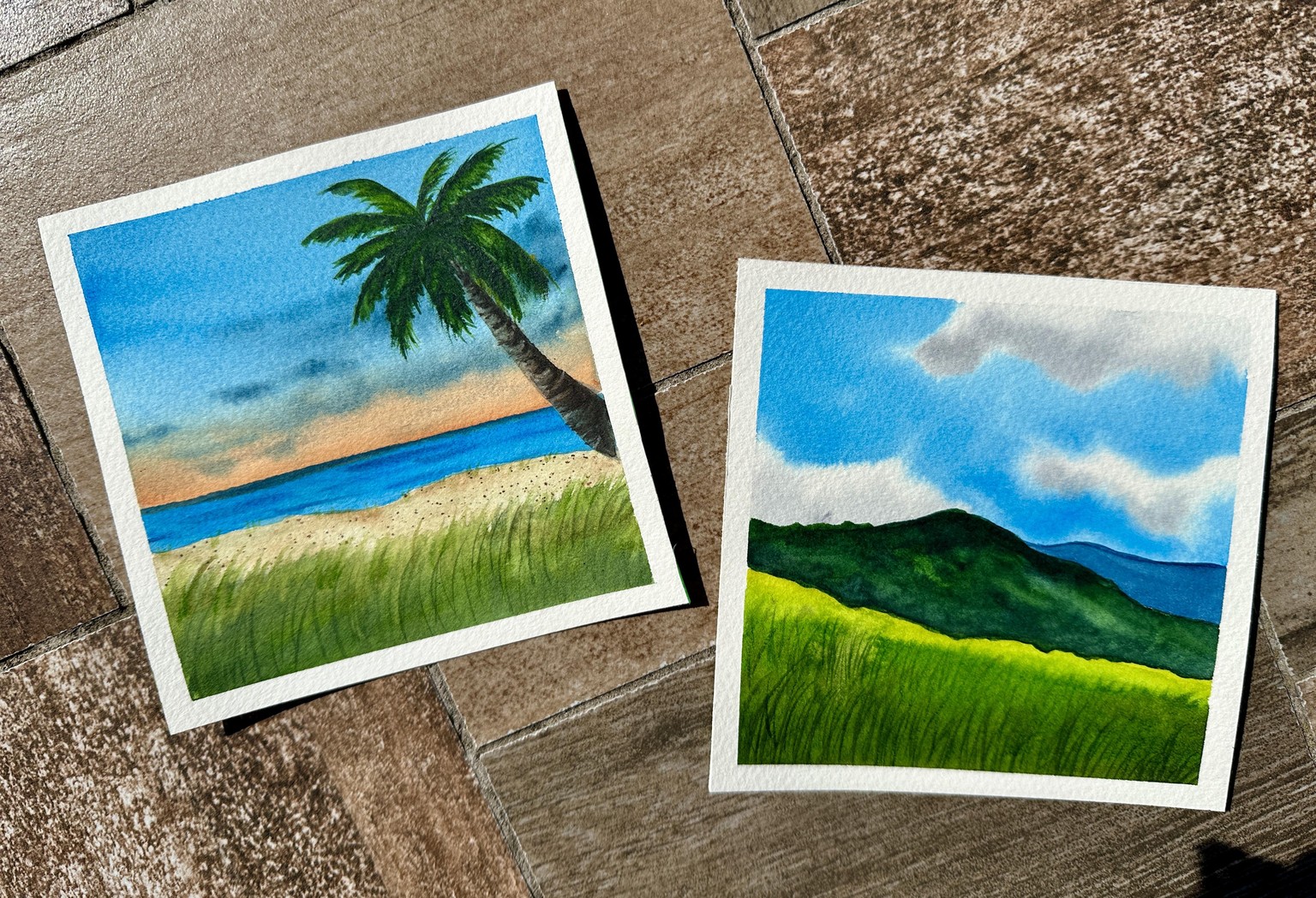 30 Days of Mini Watercolor Landscapes - image 12 - student project