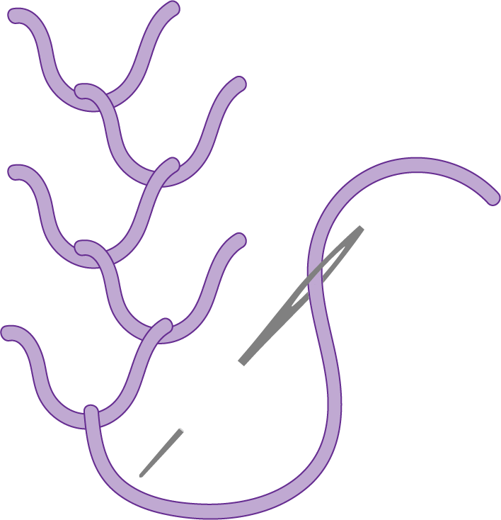 Feather Stitch Diagram - image 1 - student project