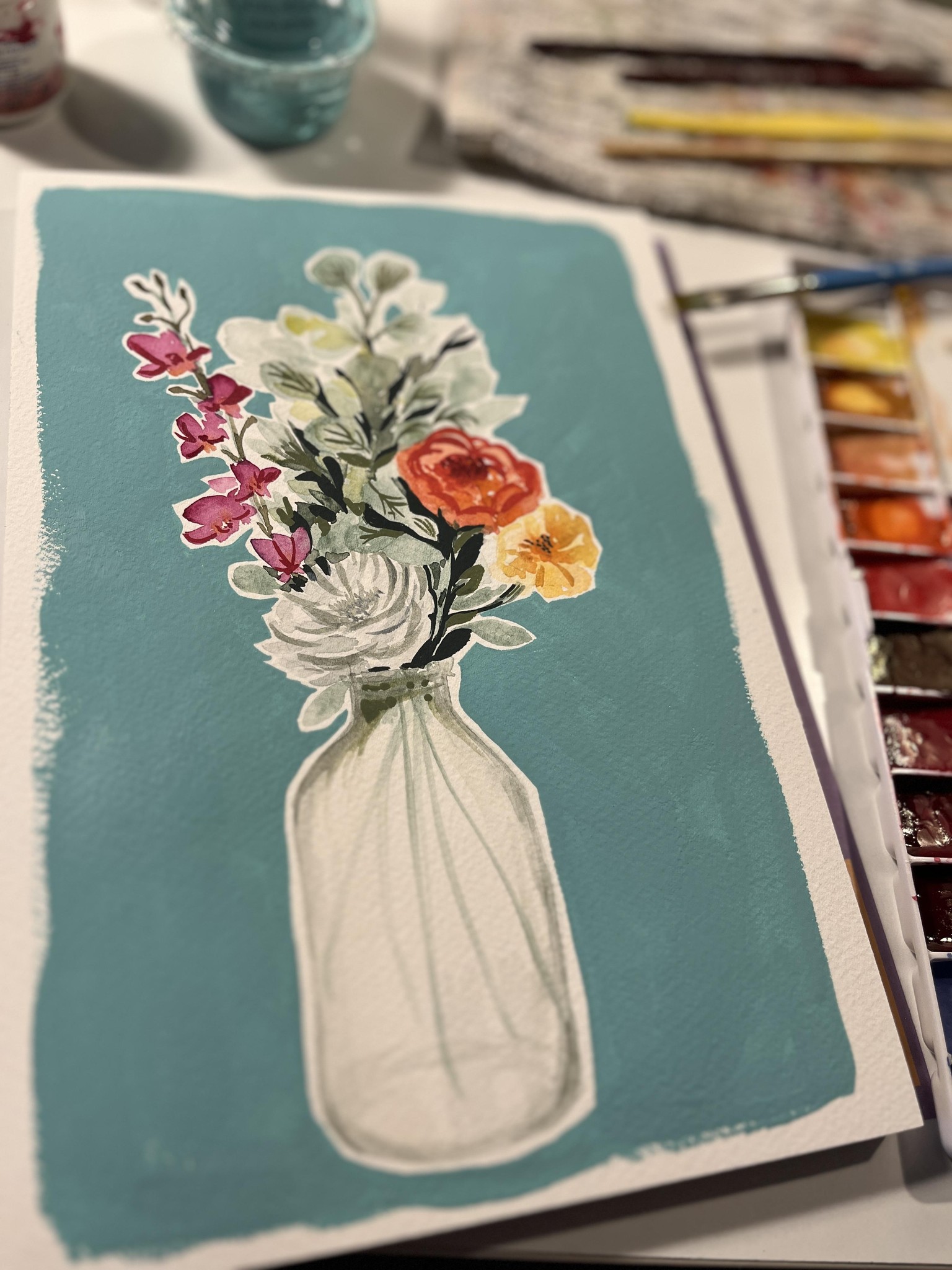 Great class ! Watercolour + gouache - image 1 - student project