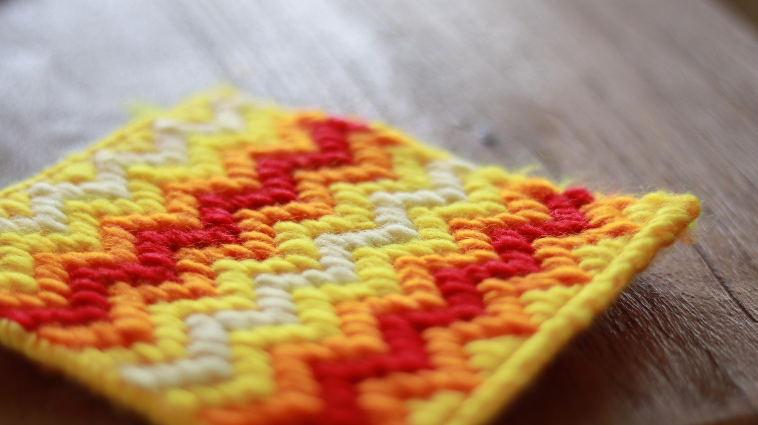 Needlepoint canvas - image 1 - student project