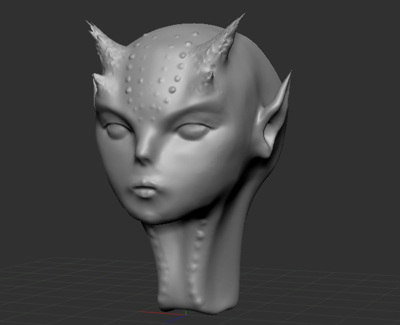 first time working with zbrush, super fun! - image 2 - student project