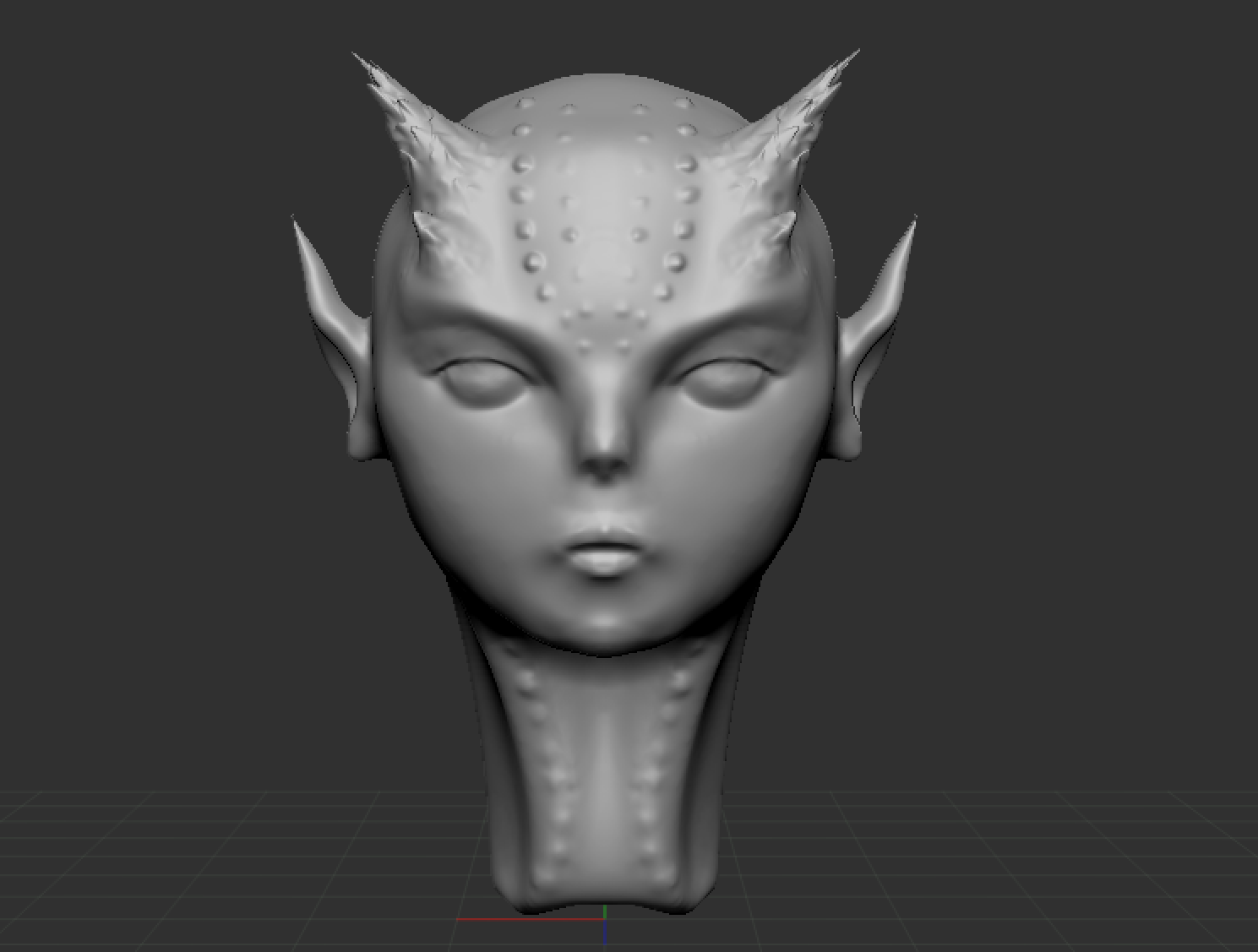 first time working with zbrush, super fun! - image 1 - student project