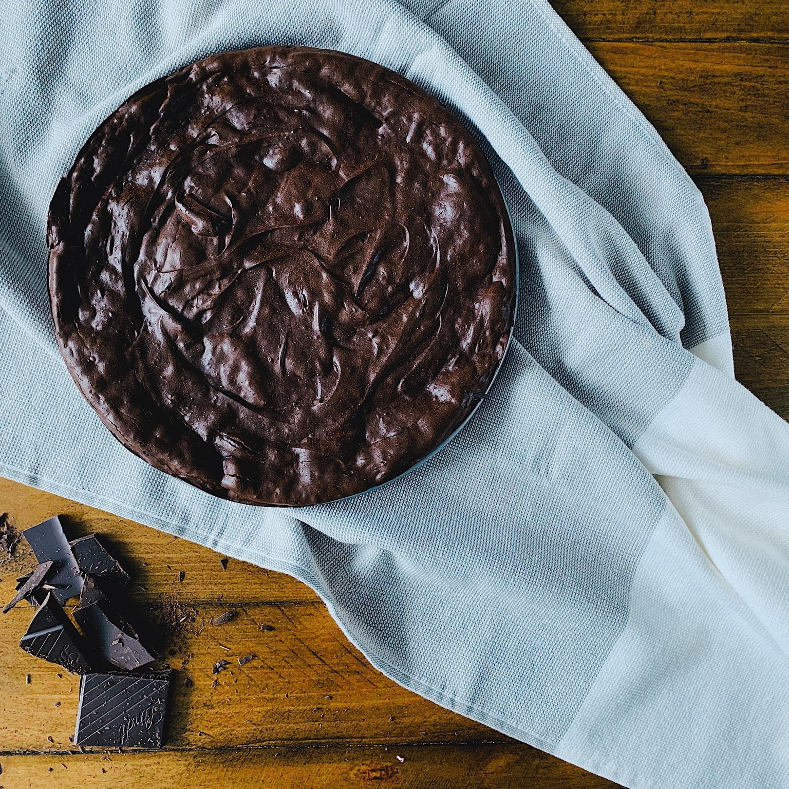My dark chocolate tart - image 1 - student project