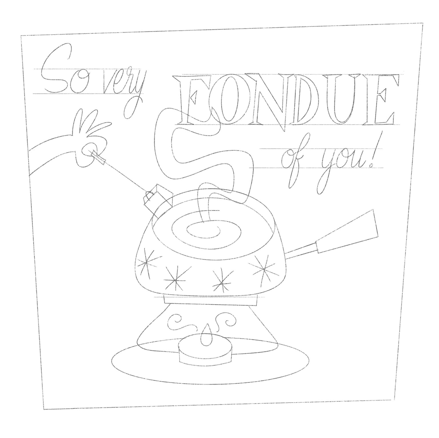 Sketches & Greeting Card Design - image 3 - student project