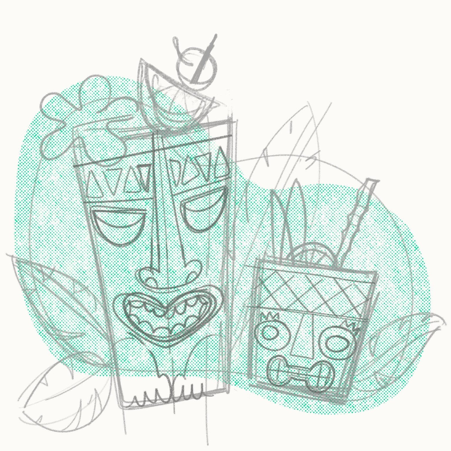 Tiki Cocktails - image 1 - student project