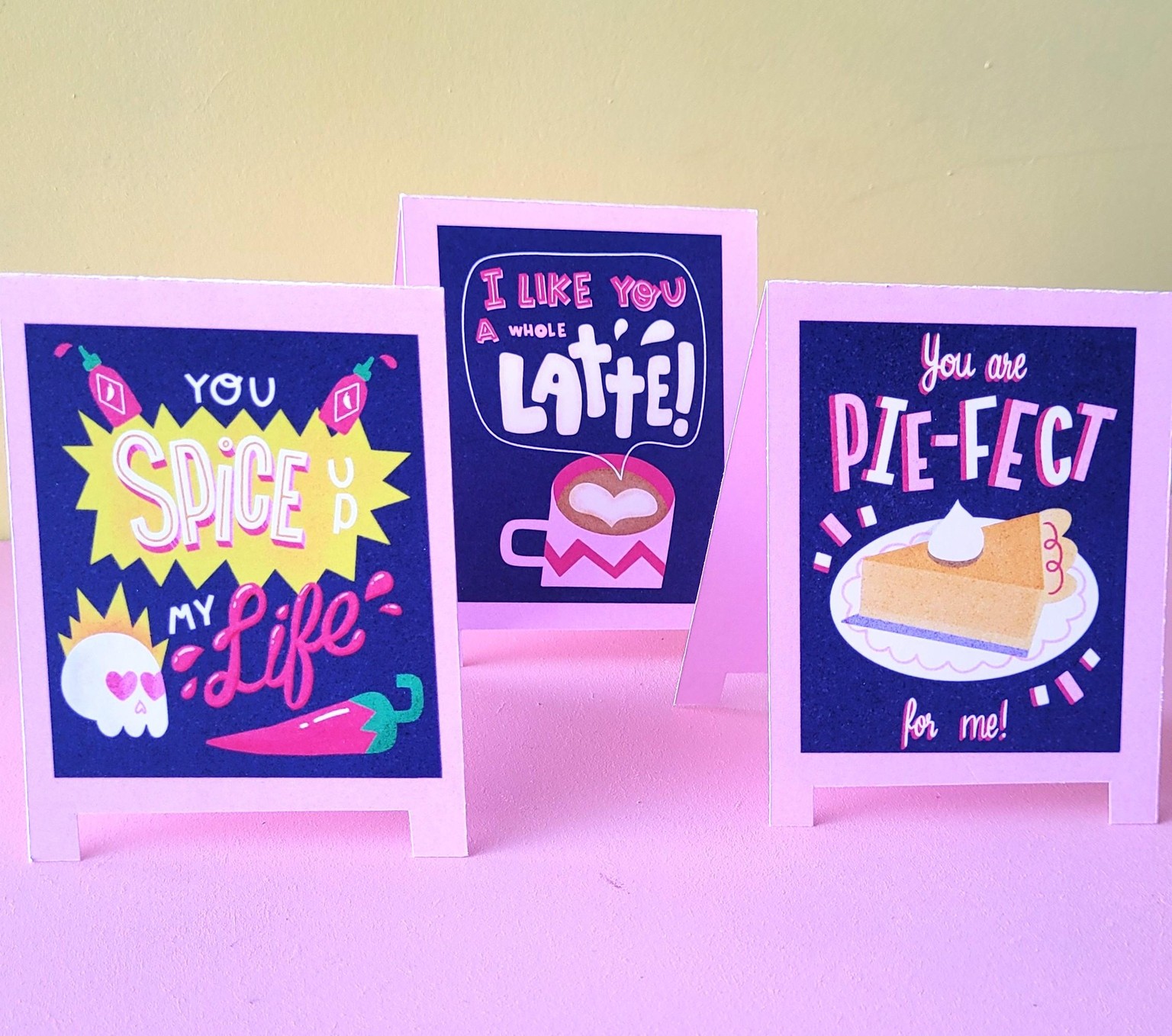 My Mini Chalkboard Cards - image 2 - student project