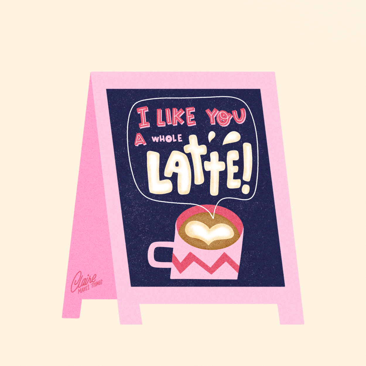 I like you a whole latte - image 3 - student project