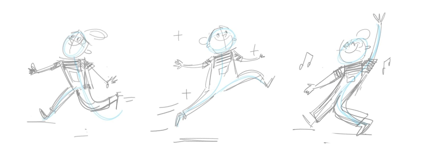 Character Design & Poses - image 2 - student project