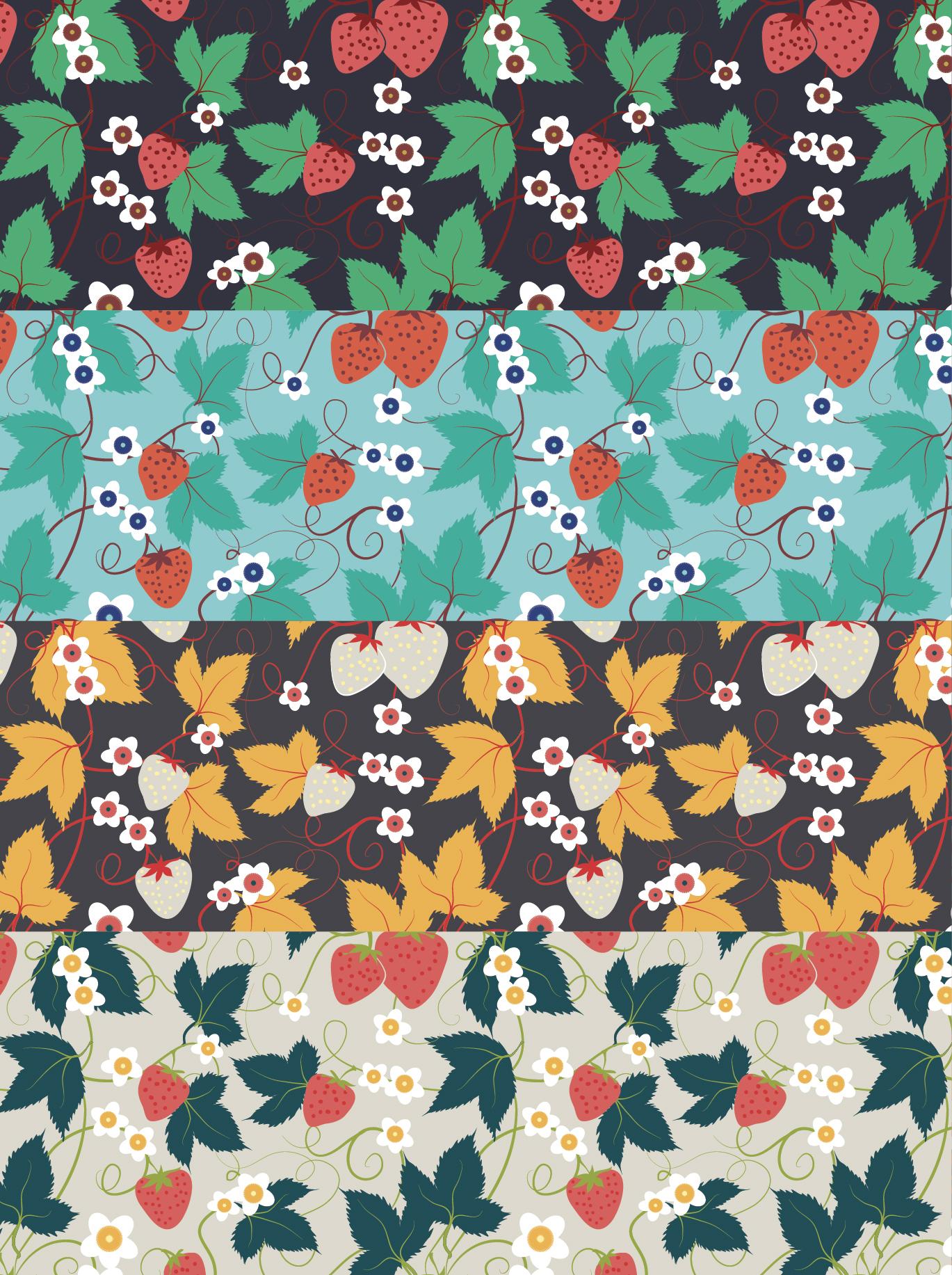 Olivia's Repeat Patterns with Adobe Illustrator - image 5 - student project