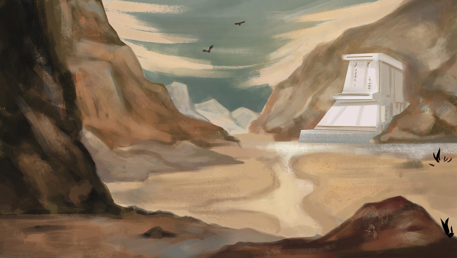 Concept Painting - image 1 - student project