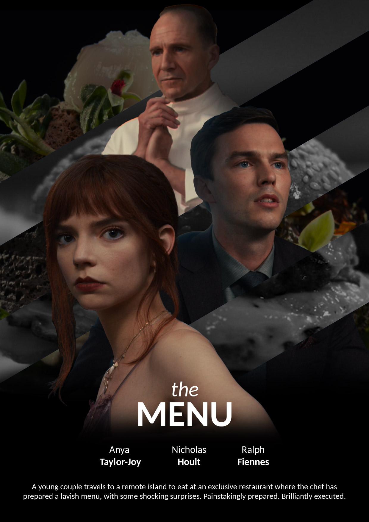 Poster for the movie The Menu - image 3 - student project