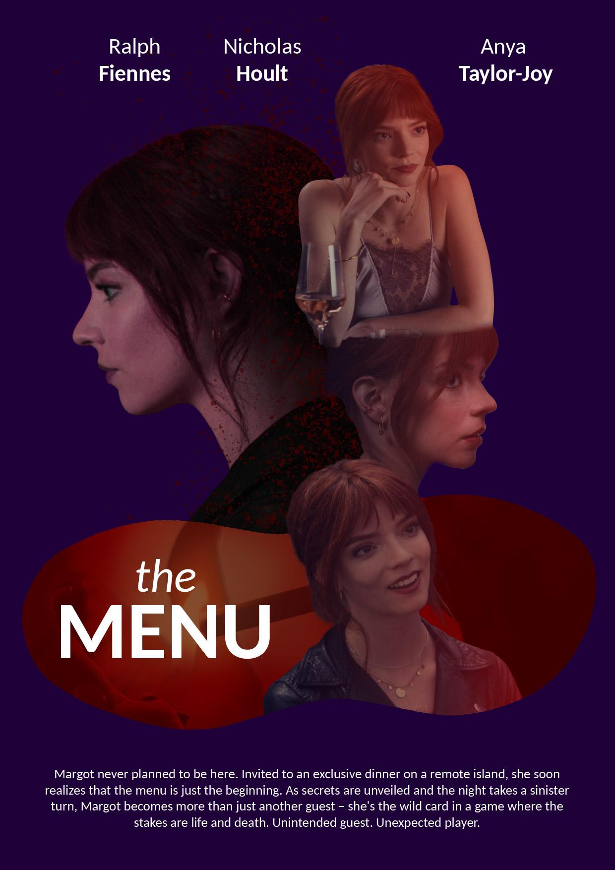 Poster for the movie The Menu - image 4 - student project