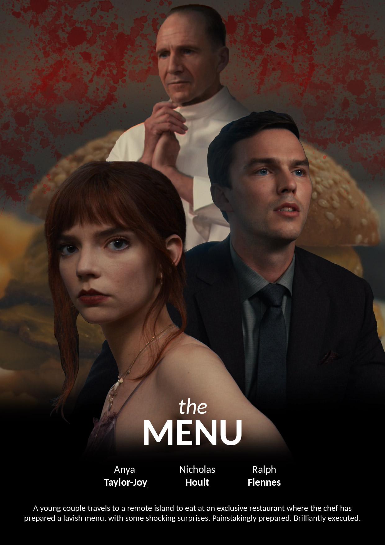 Poster for the movie The Menu - image 2 - student project