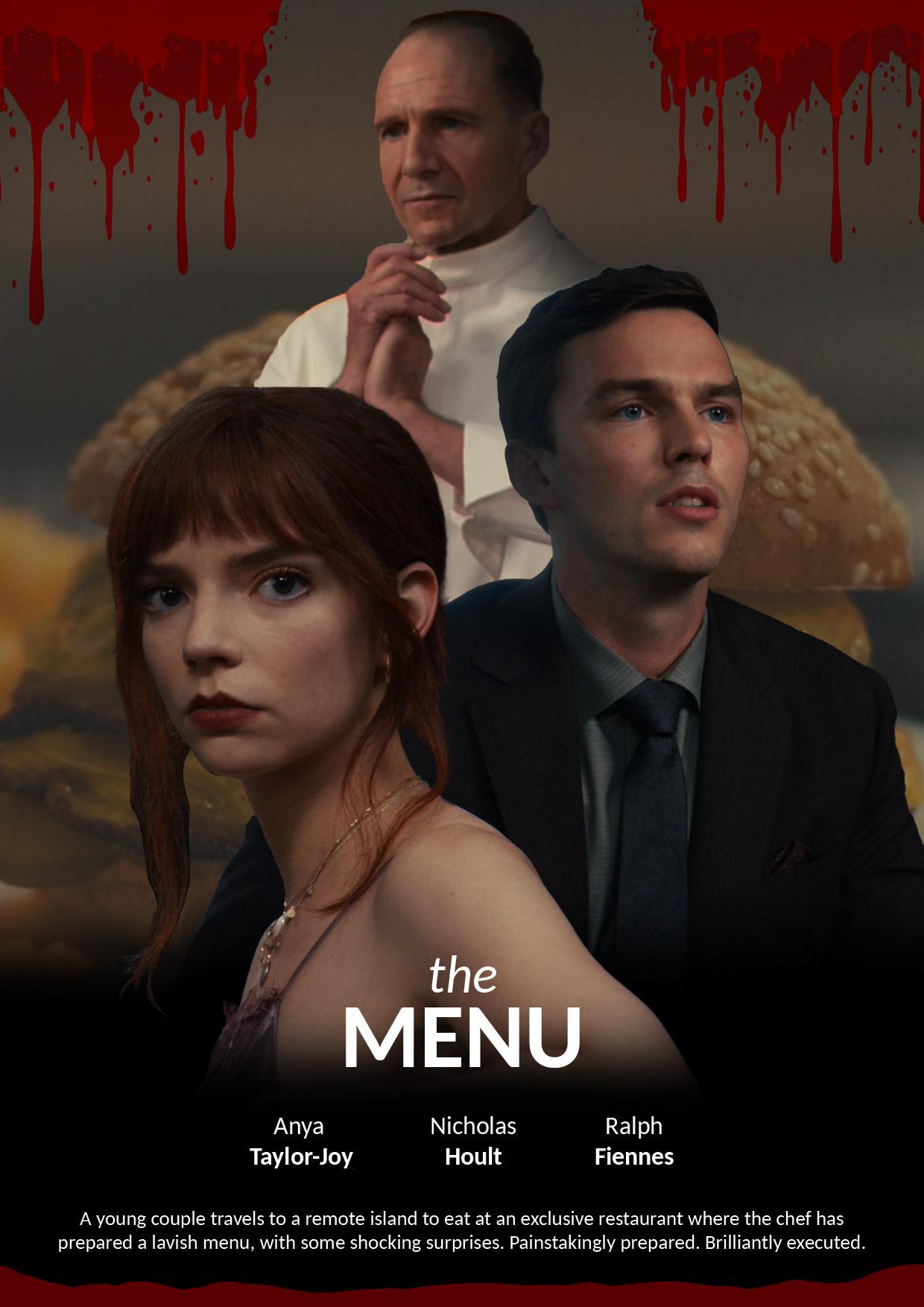 Poster for the movie The Menu - image 1 - student project