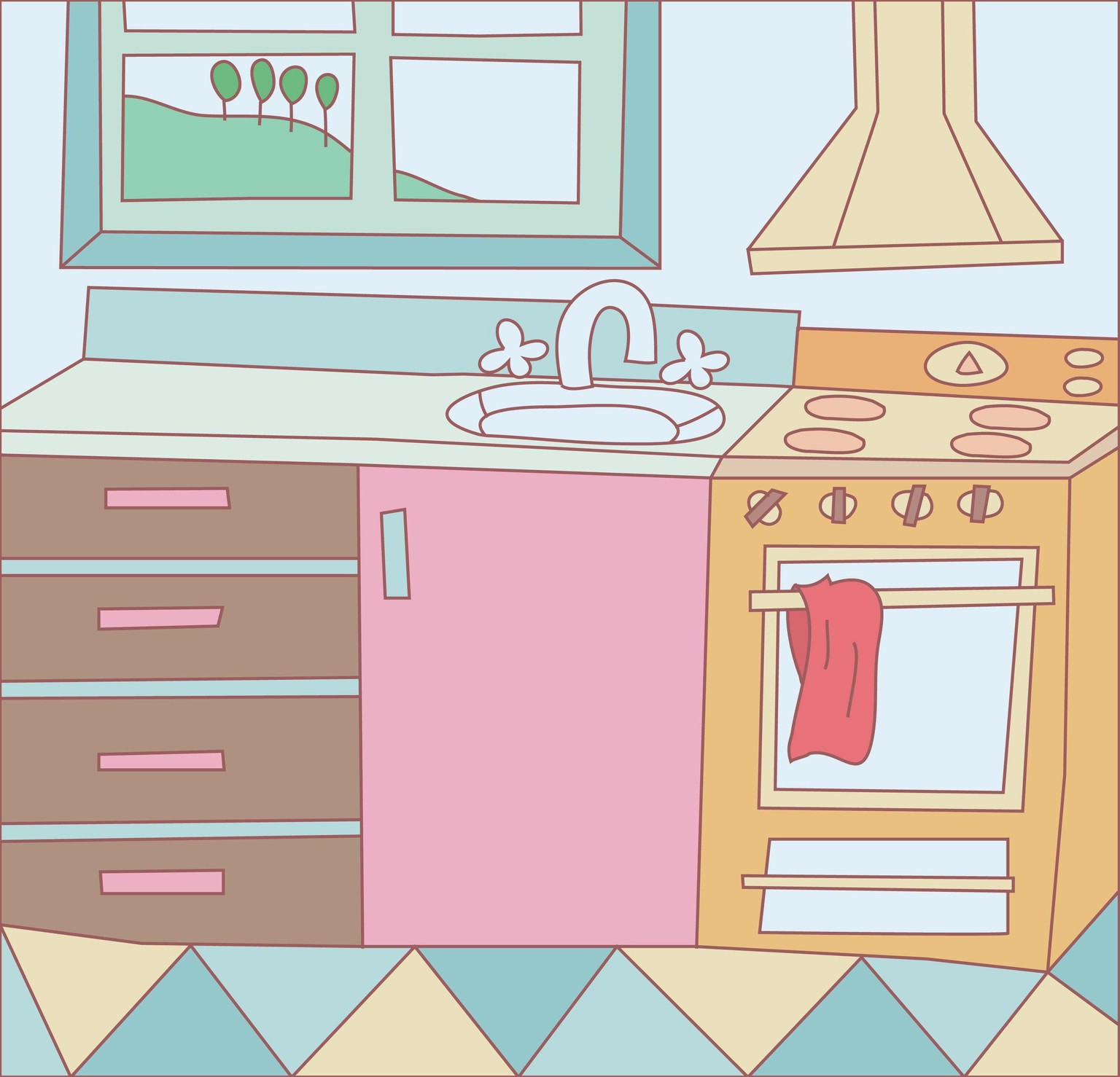 My kitchen - image 1 - student project