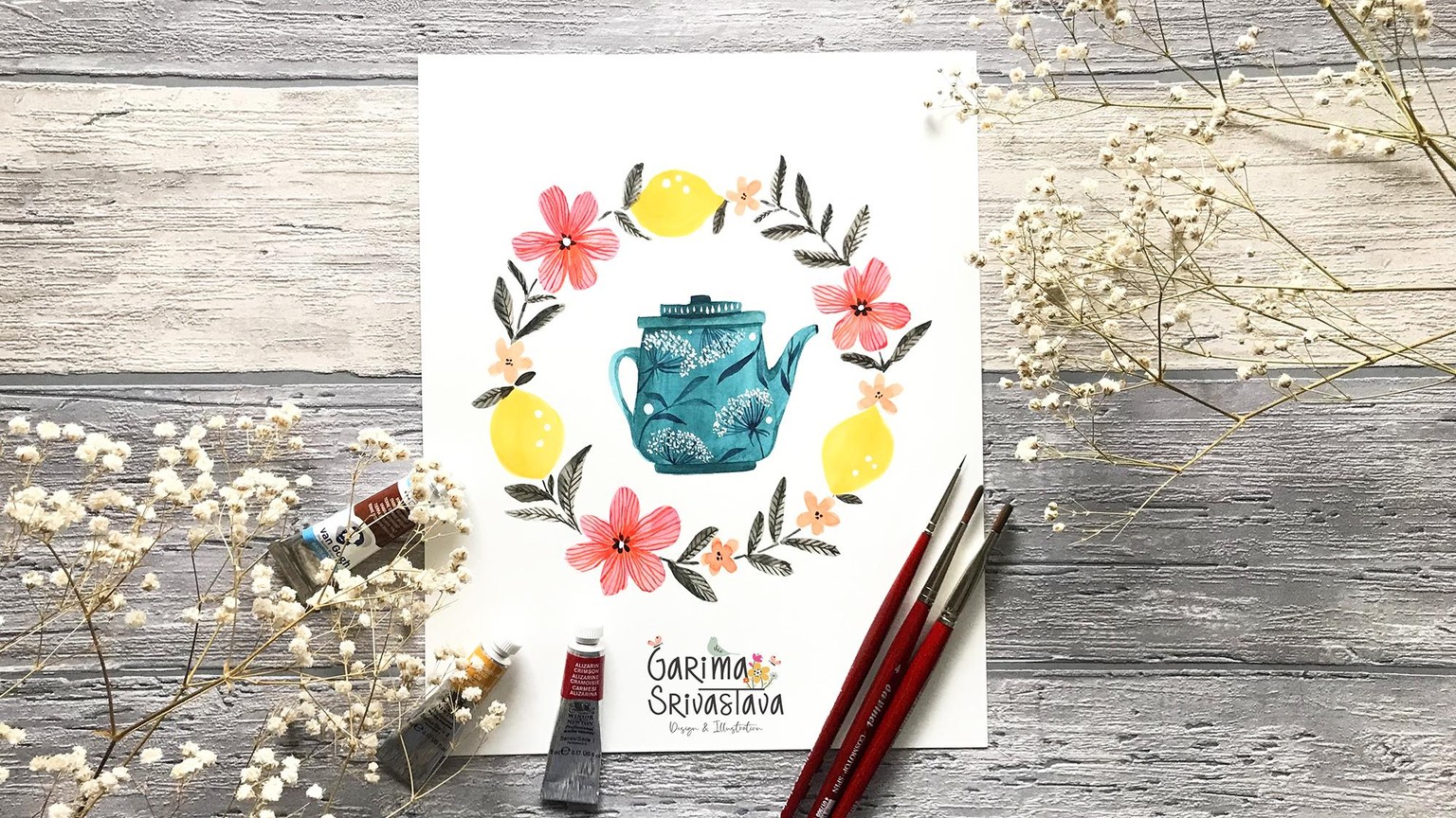 Transform Inspiration into Illustration with Imagination: 4 Watercolor Projects - image 2 - student project