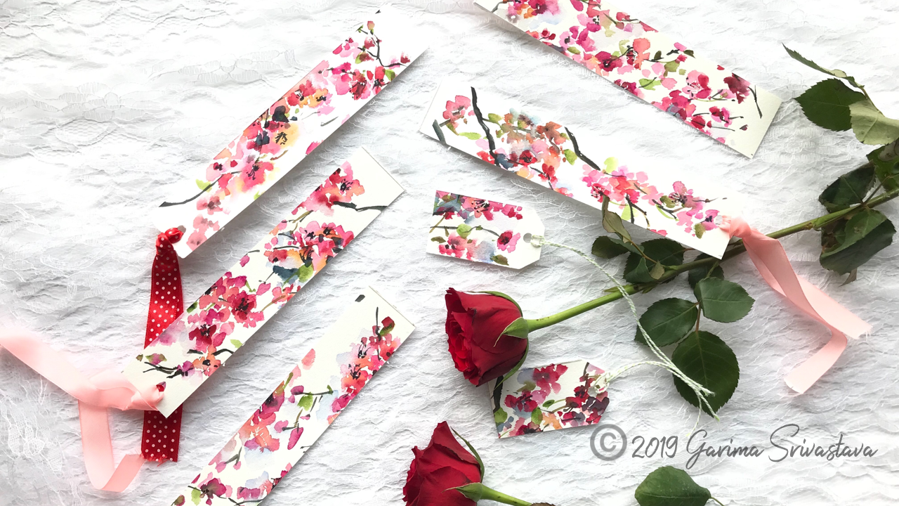 Watercolor Cherry Blossoms: 3 Fun and Easy Projects - image 2 - student project
