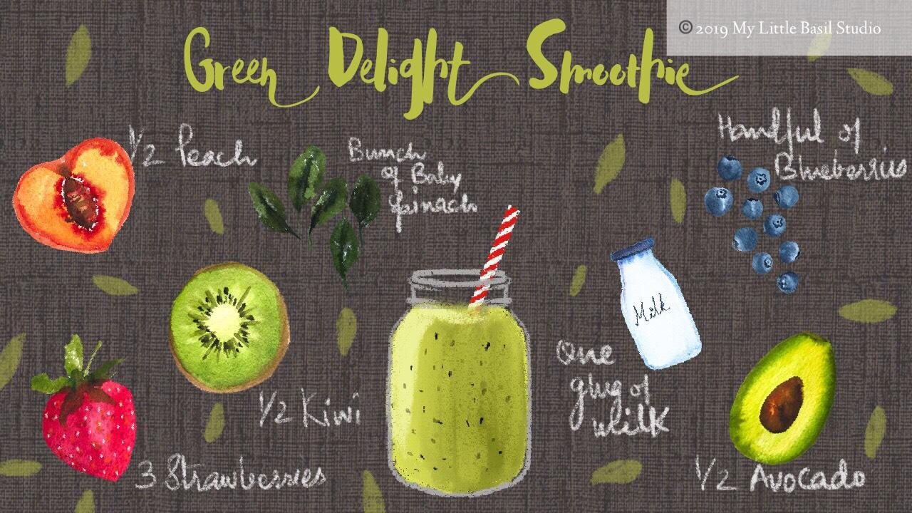 Loose Watercolor: Fruits and Vegetables - image 4 - student project