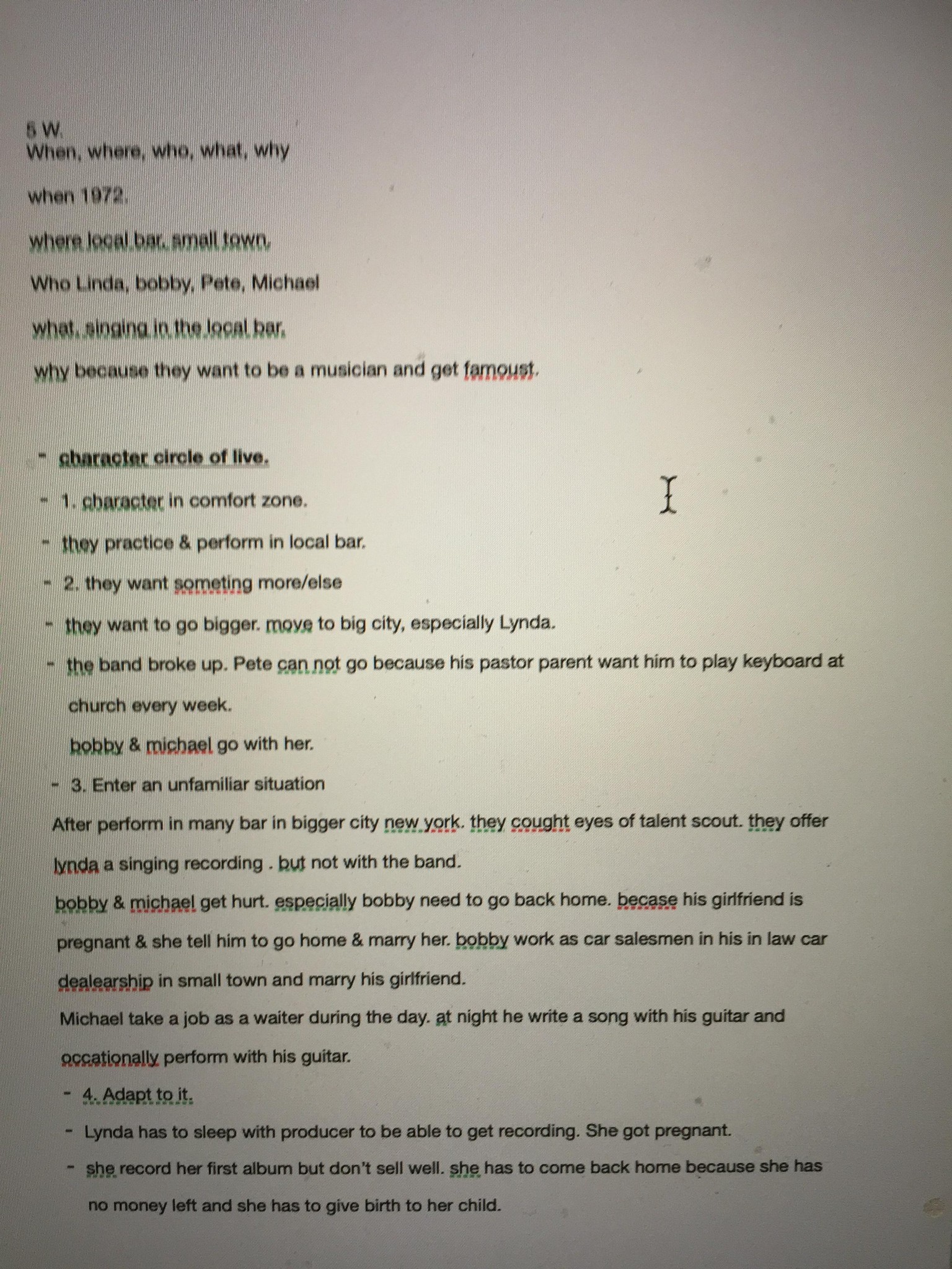 7 Exercises To Generate Ideas For Your Next Story - image 1 - student project
