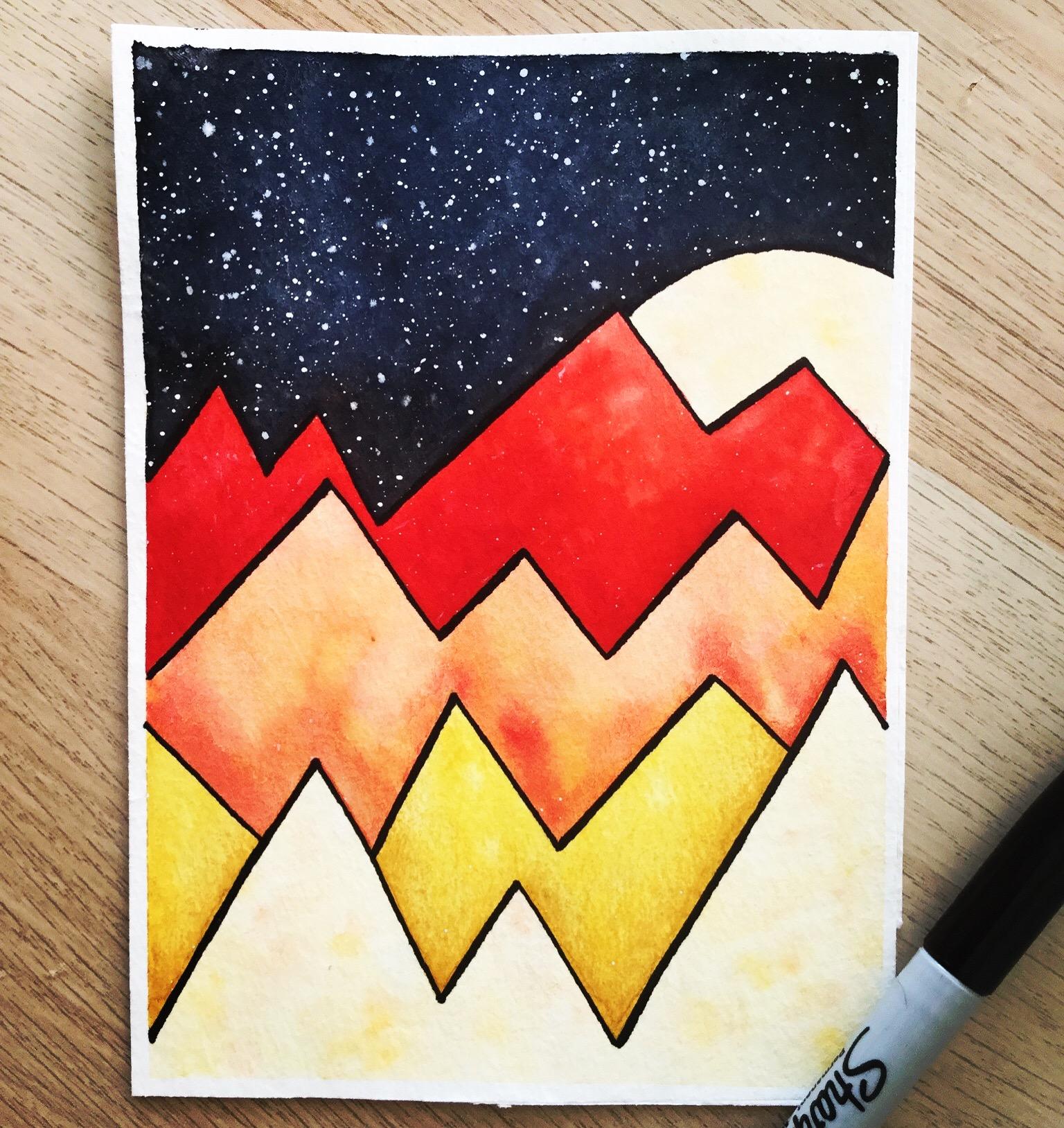 Mountains - image 1 - student project