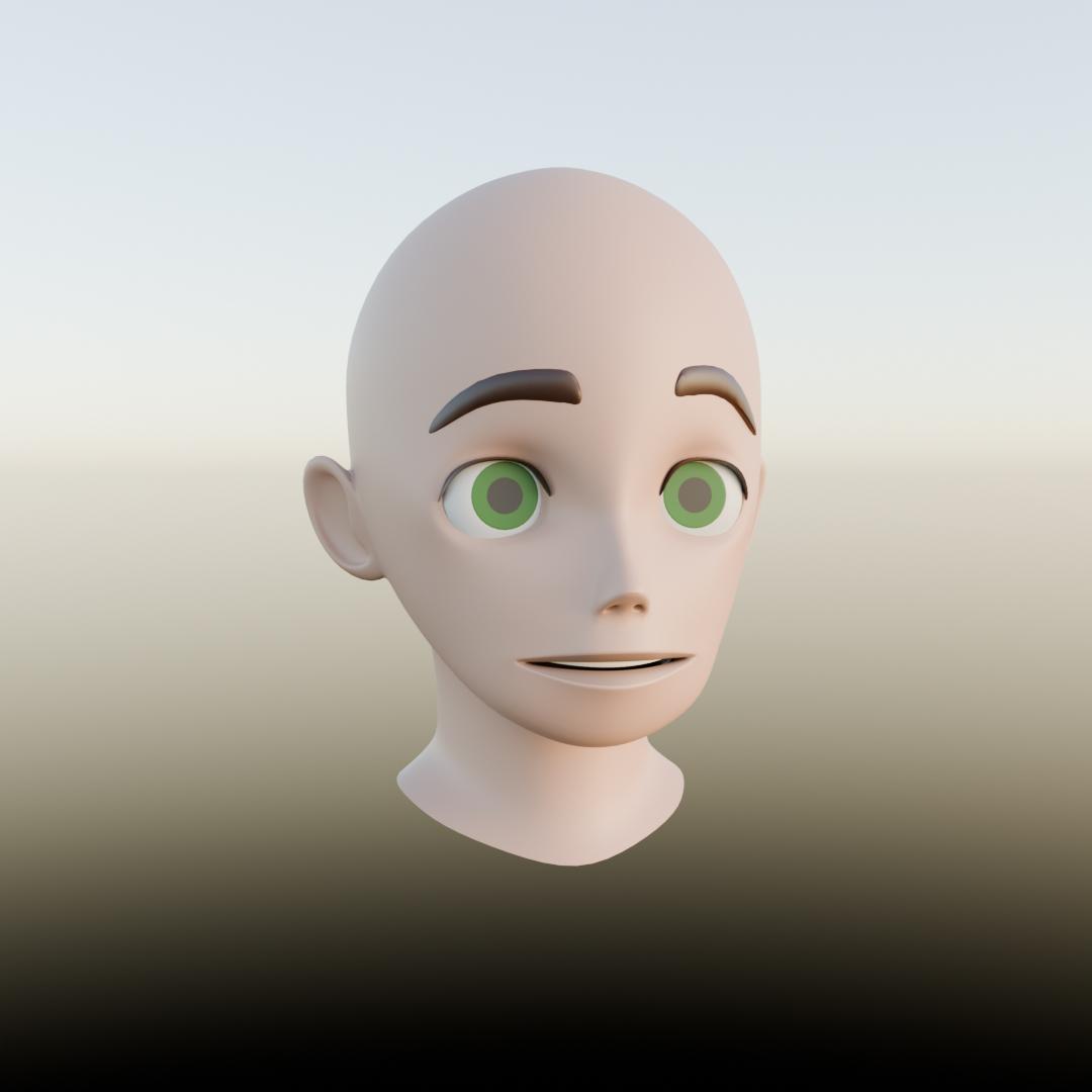 Modeling the head - image 1 - student project