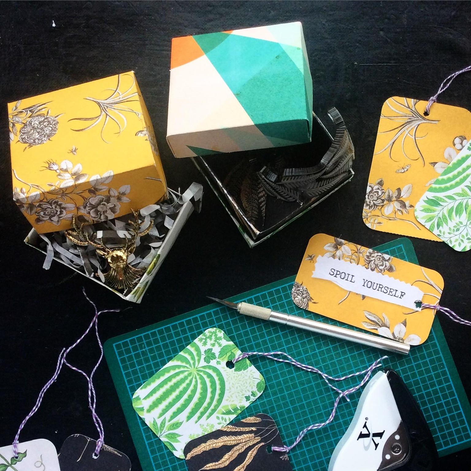 Boxes with Gift Tags - image 1 - student project