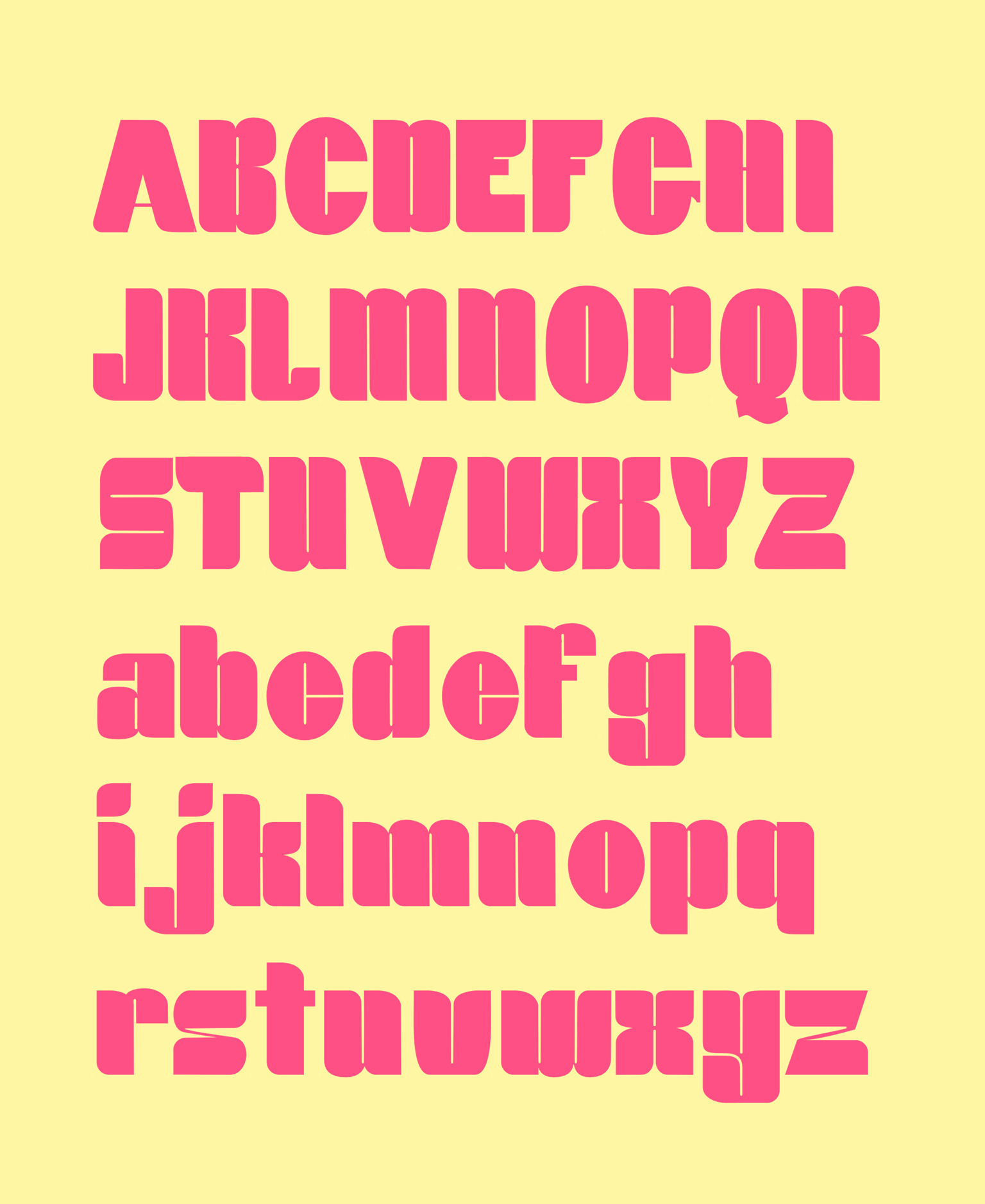 Monkey Mind Typeface - image 3 - student project