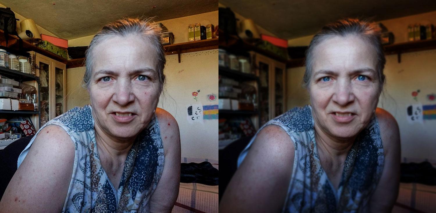 Taking a self portrait in a messy craft room - image 2 - student project