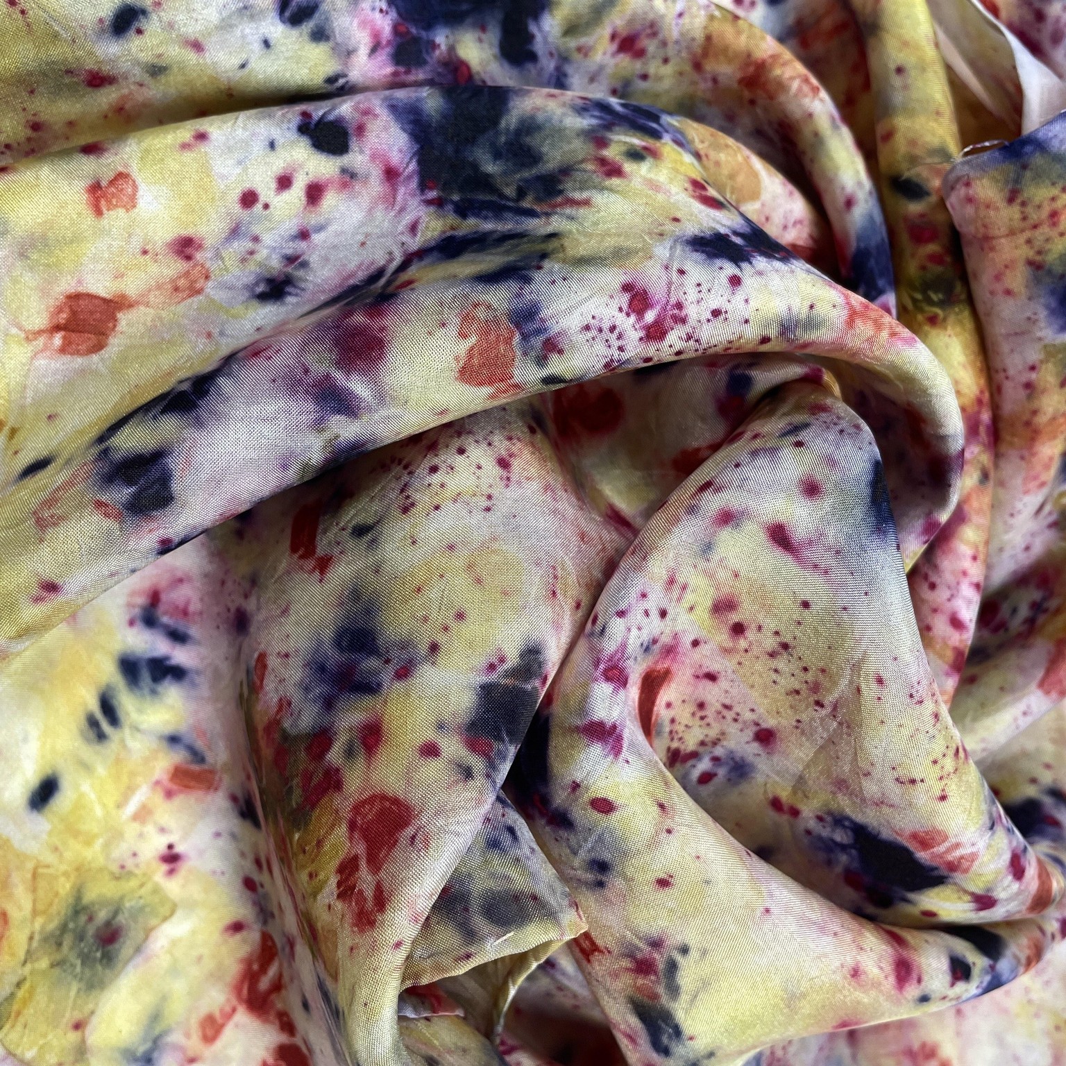 Naturally Dyed Scarf - image 1 - student project