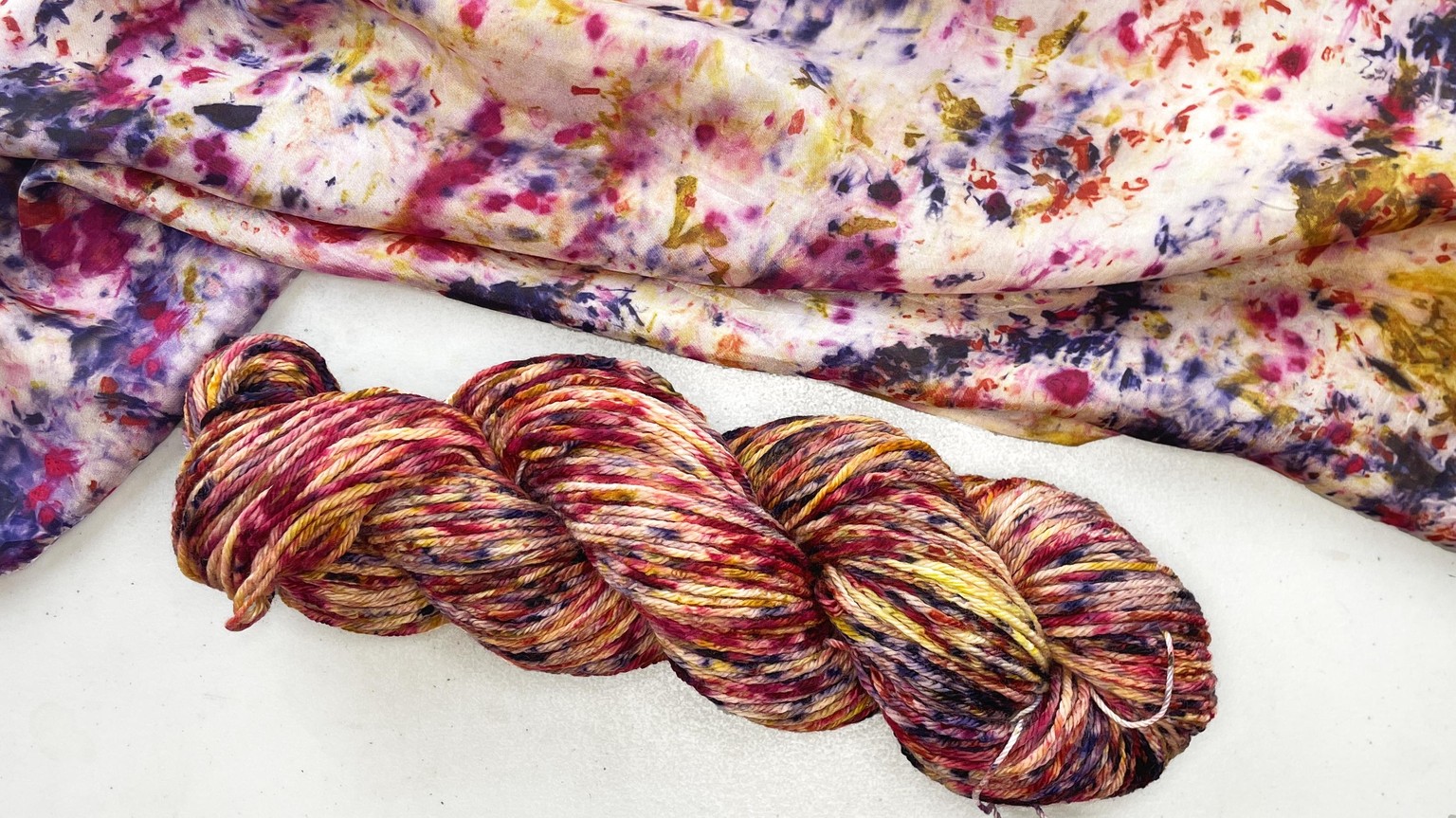 Plant Dyed Yarn - image 3 - student project